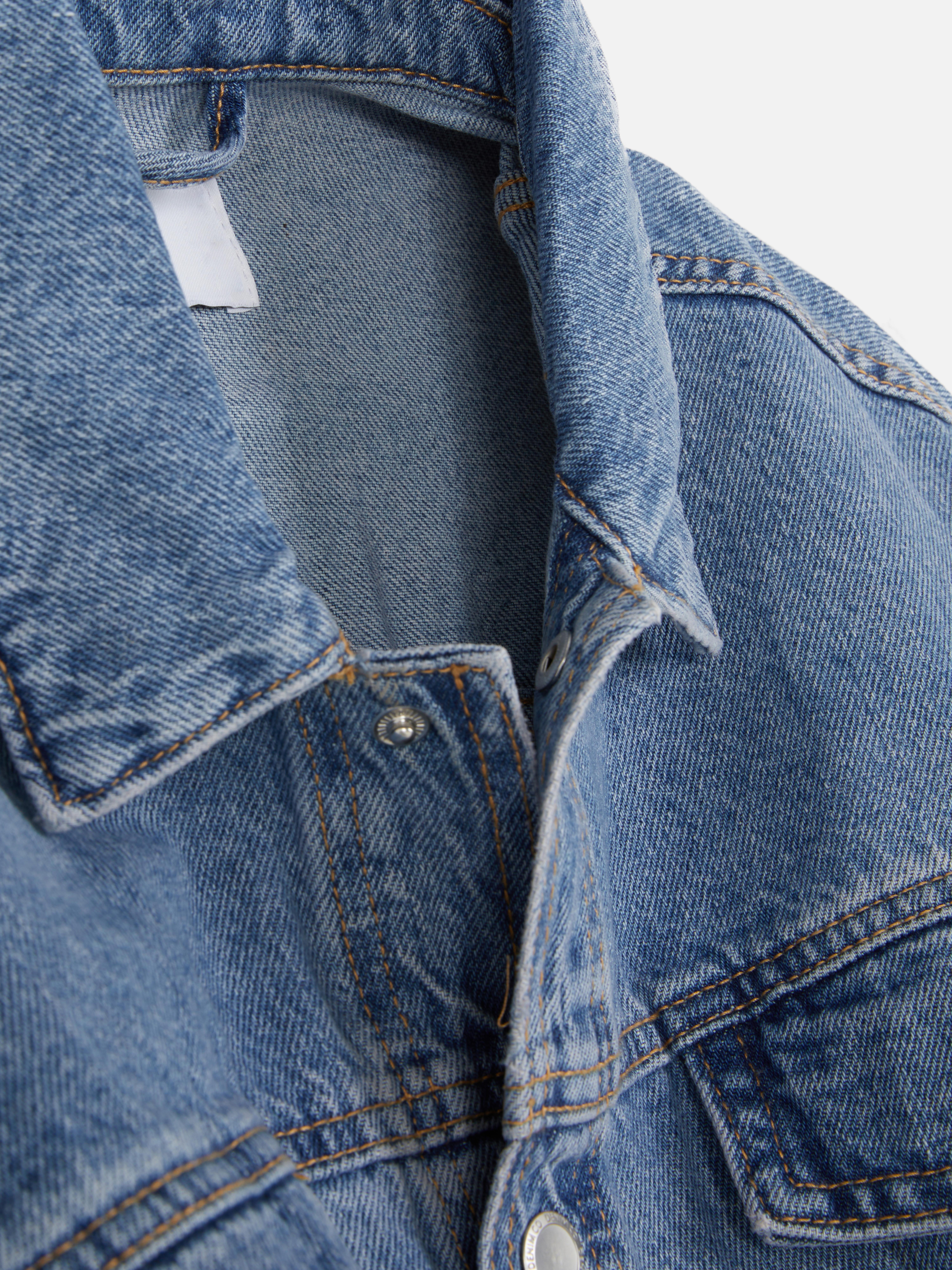 Rita Ora Fitted Denim Jacket