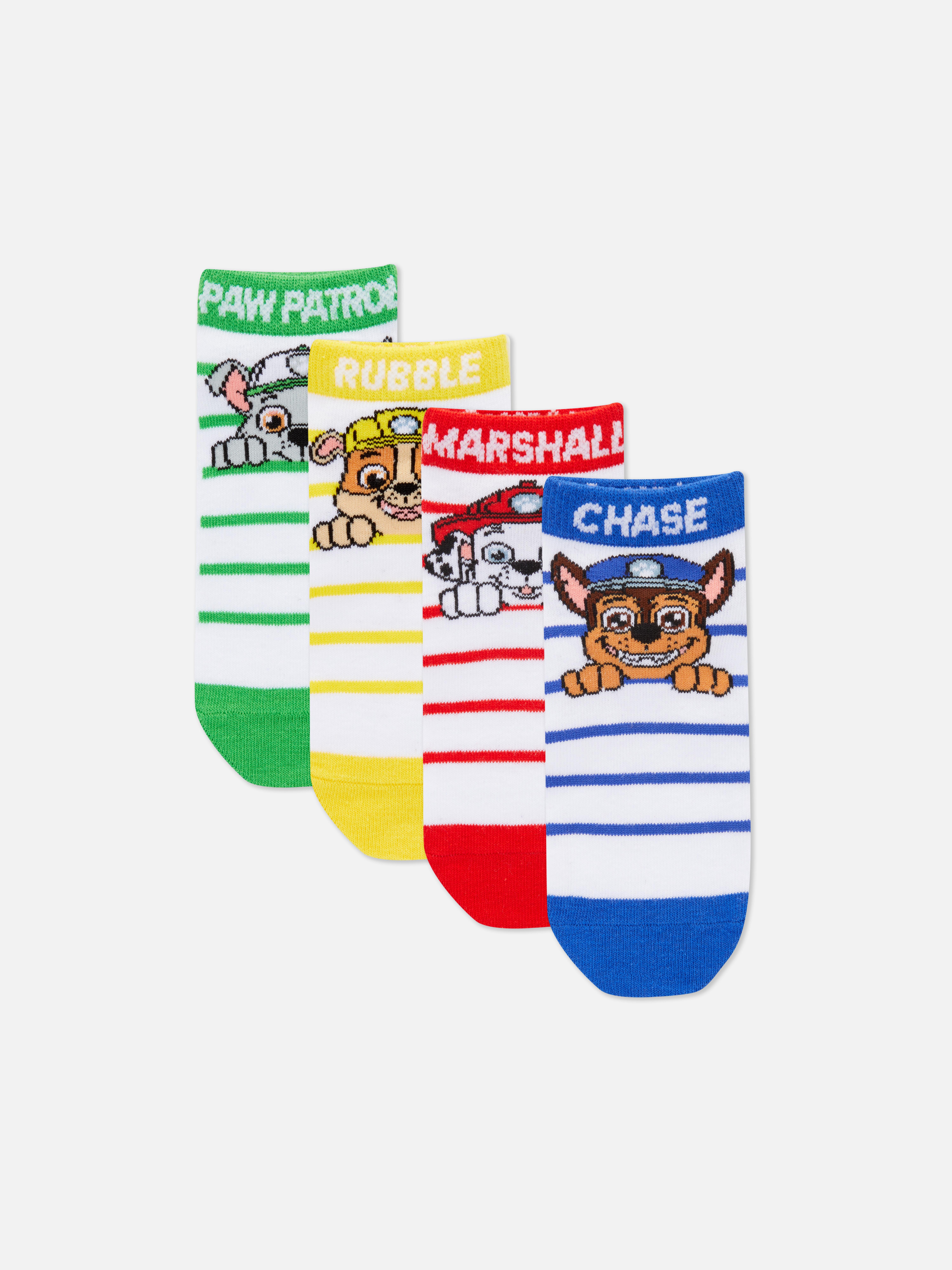 4 paia di calzini sportivi PAW Patrol
