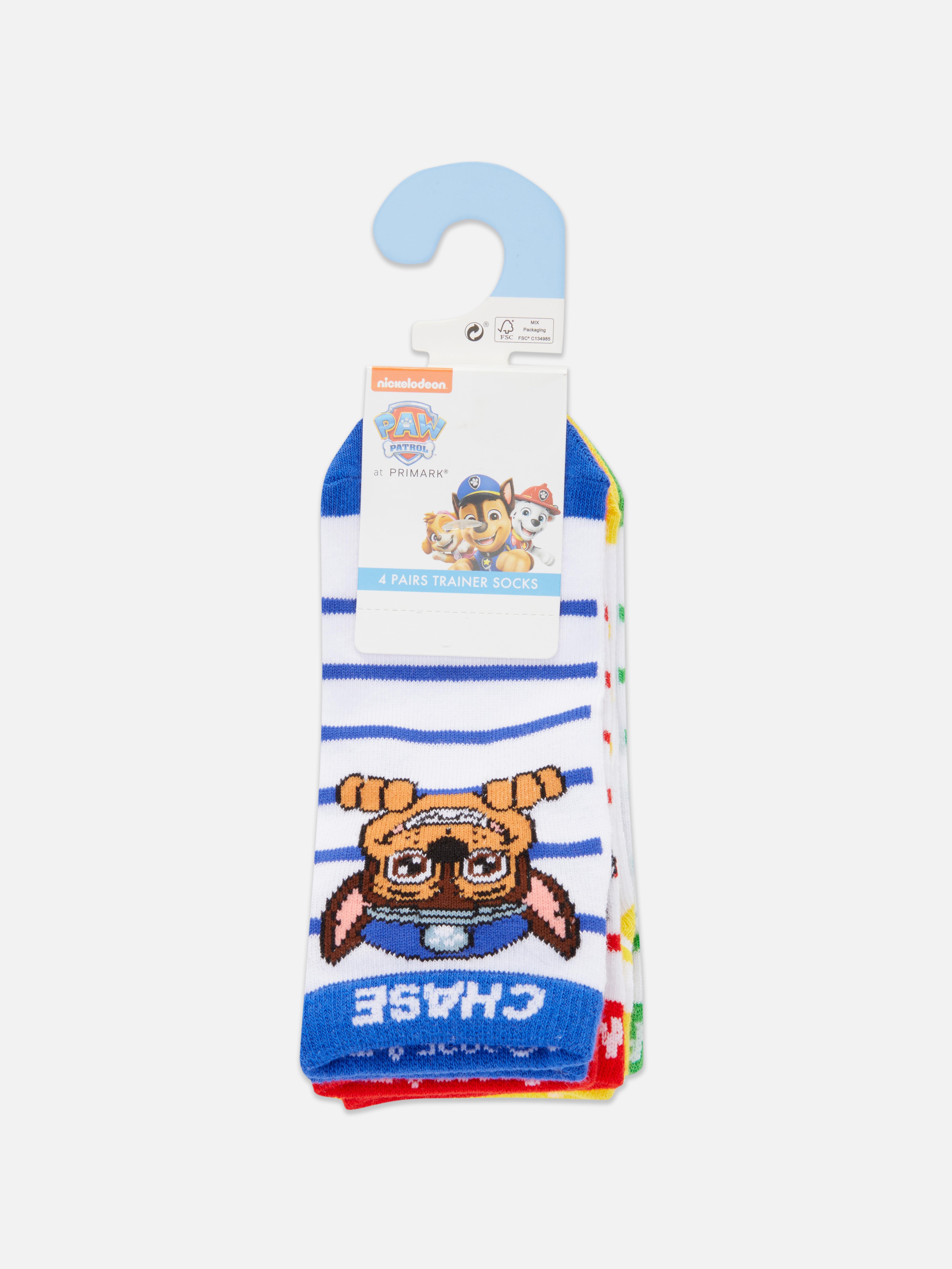 4 paia di calzini sportivi PAW Patrol