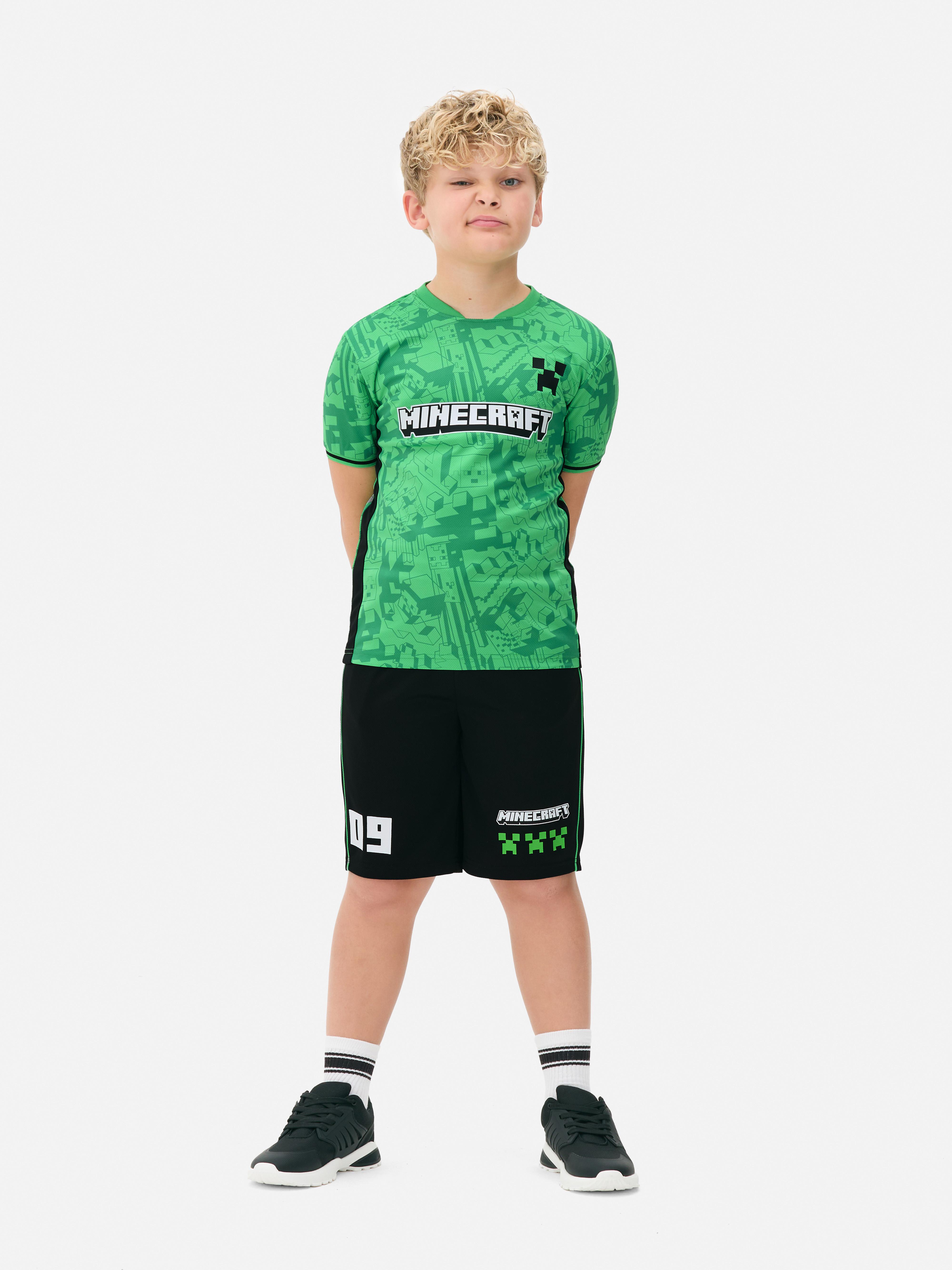 Minecraft T-Shirt and Shorts Set