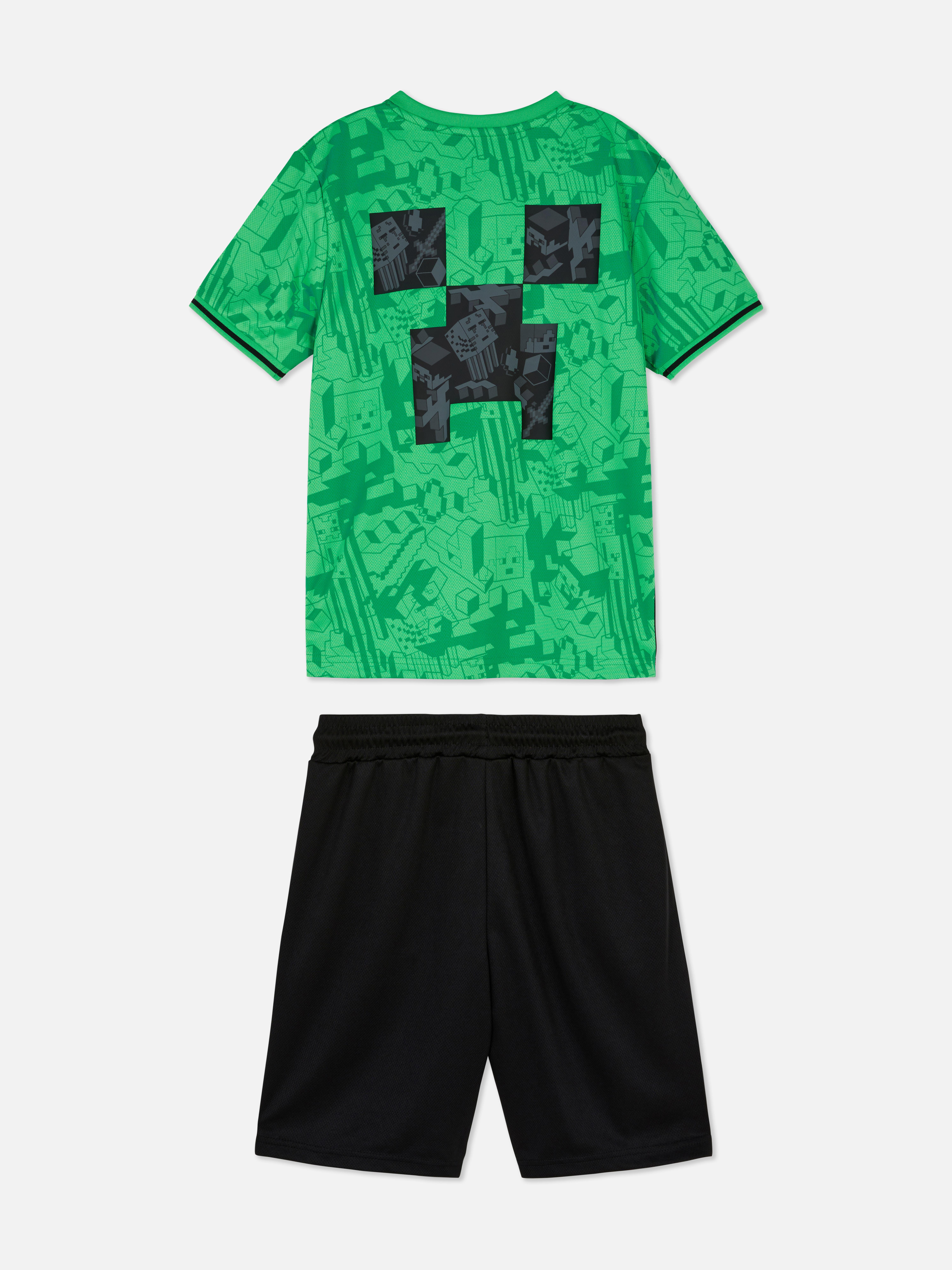 Minecraft T-Shirt and Shorts Set
