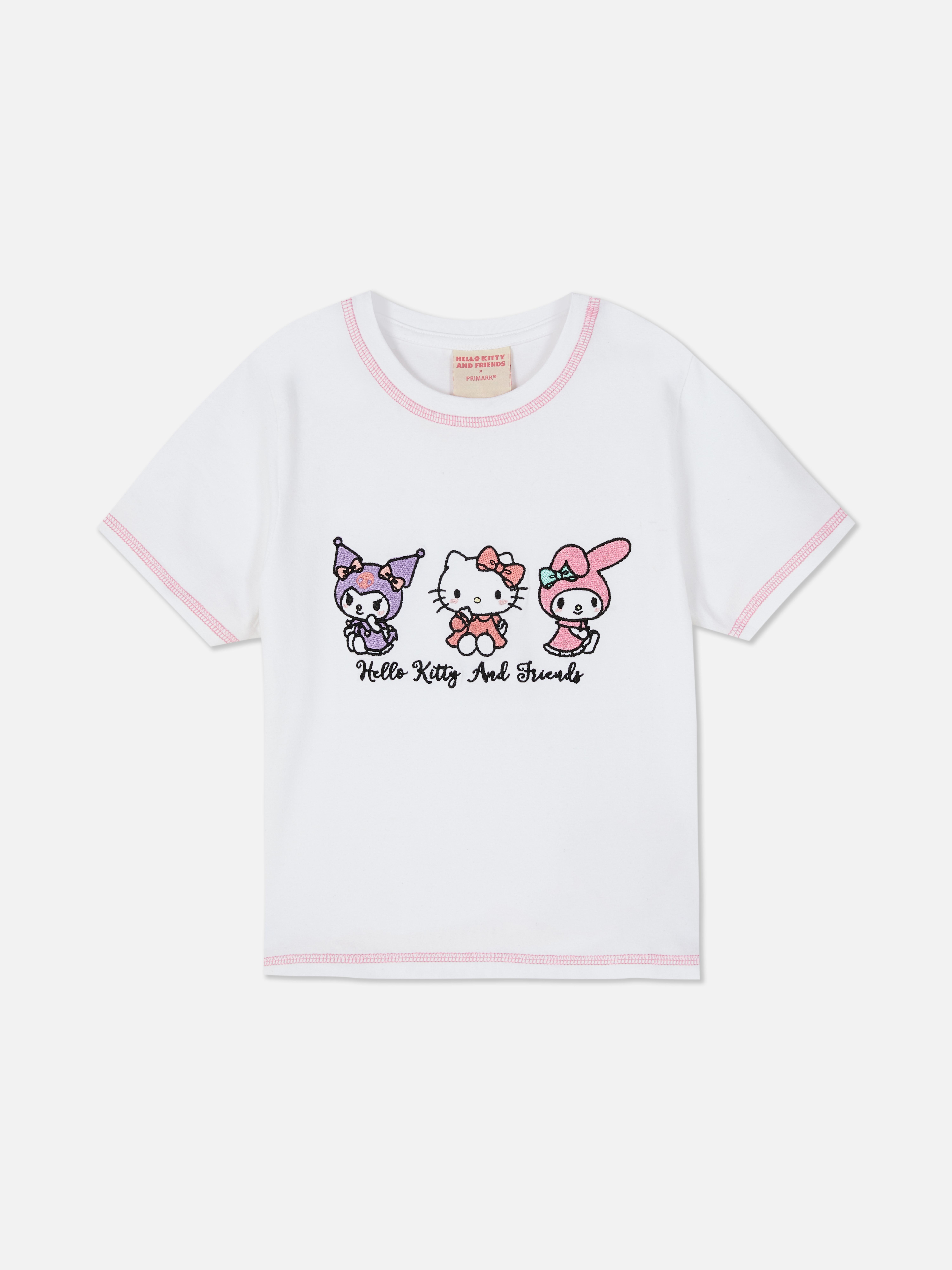 Camiseta bordada de Hello Kitty & Friends
