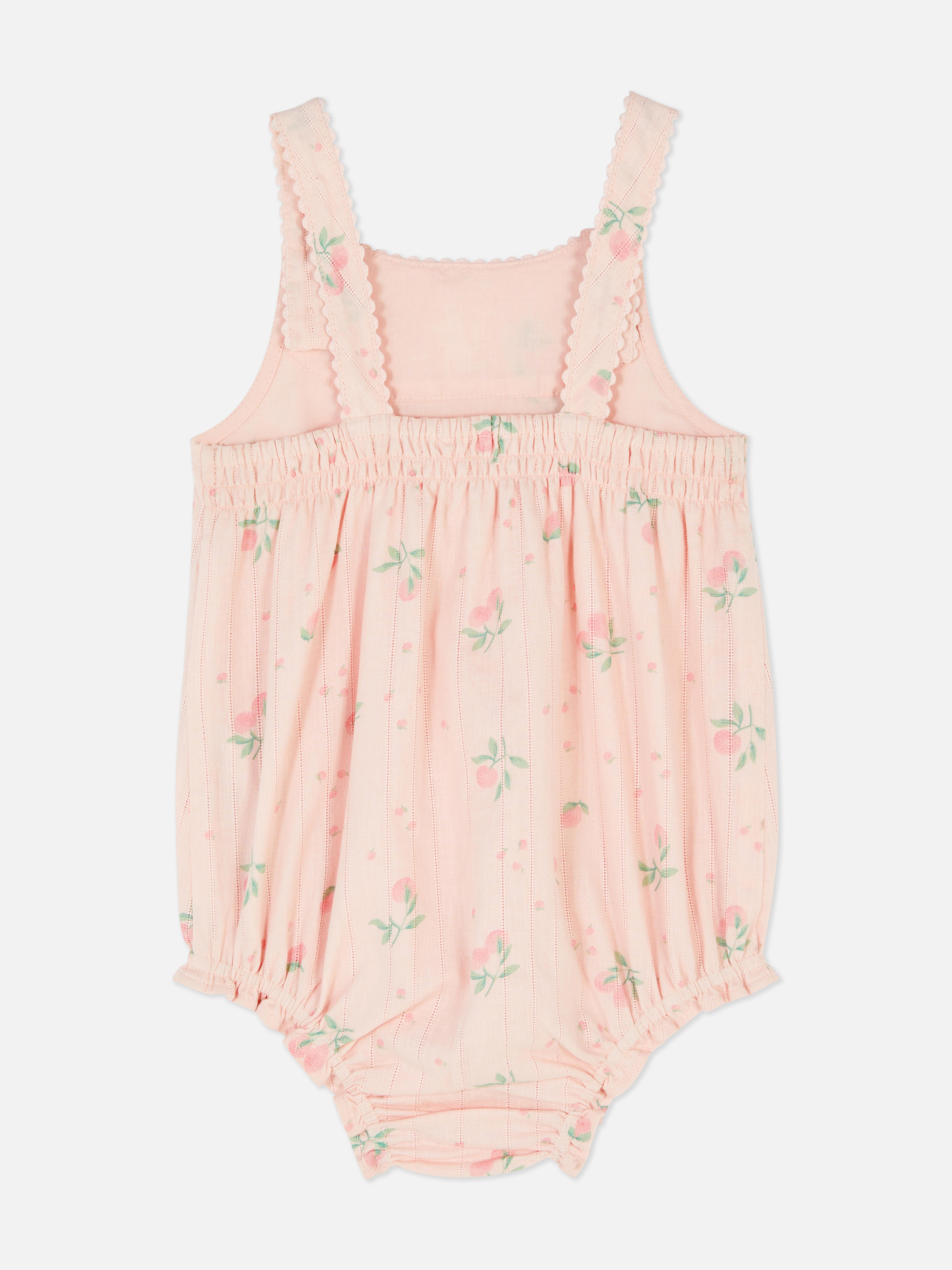 Fruit Pattern Newborn Romper