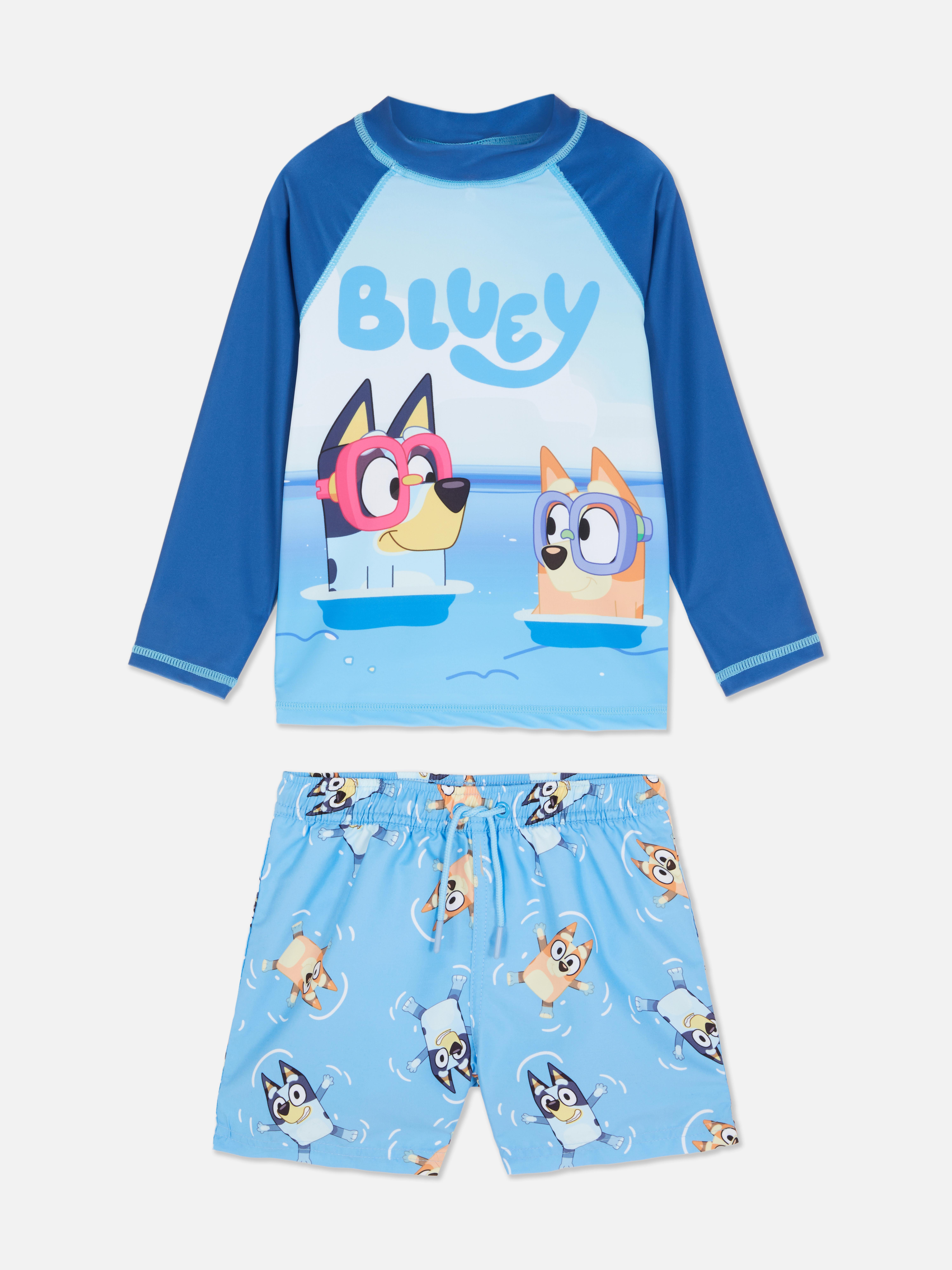 Set maglietta e costume da bagno Bluey