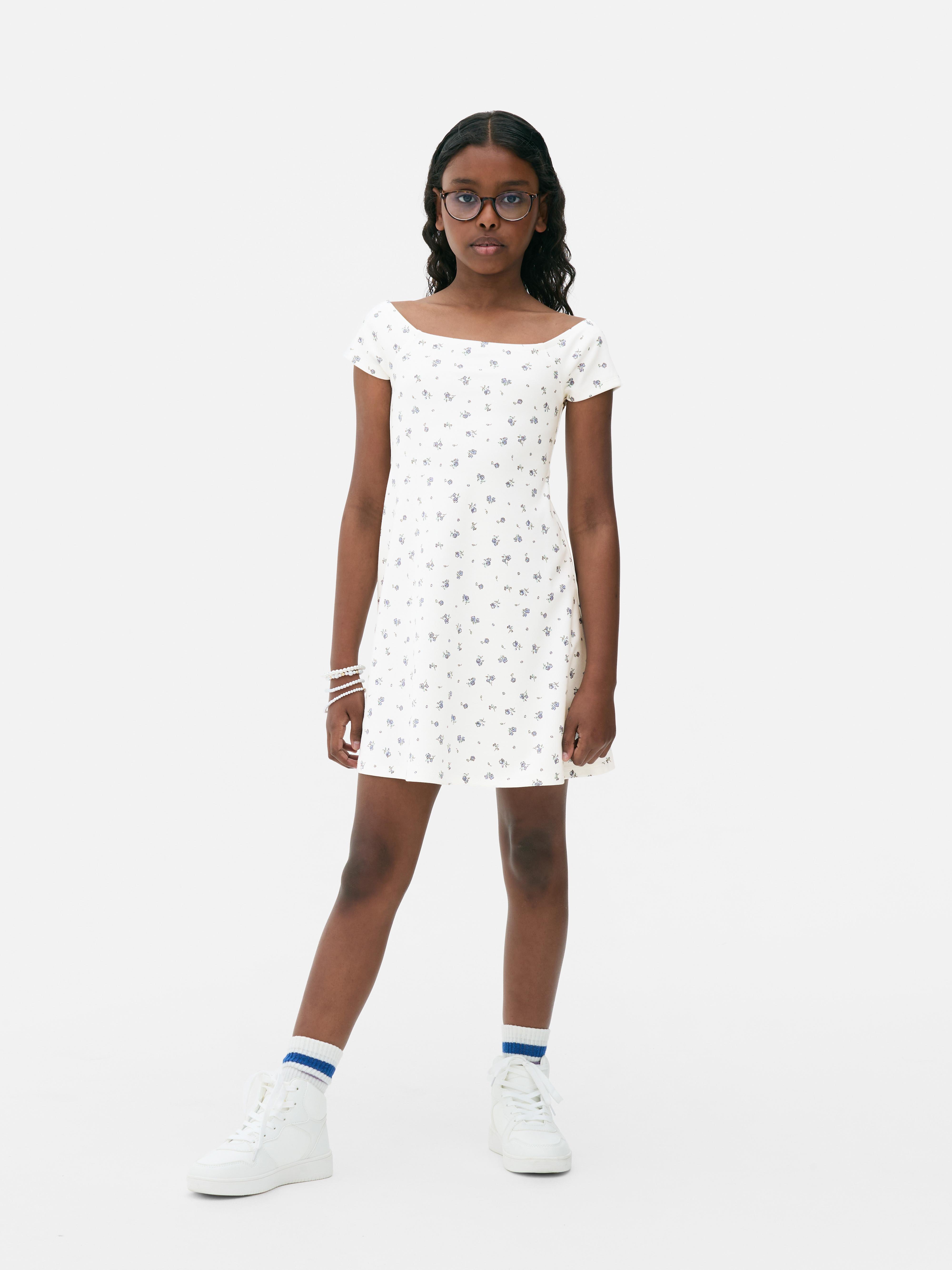 Floral A-Line Dress