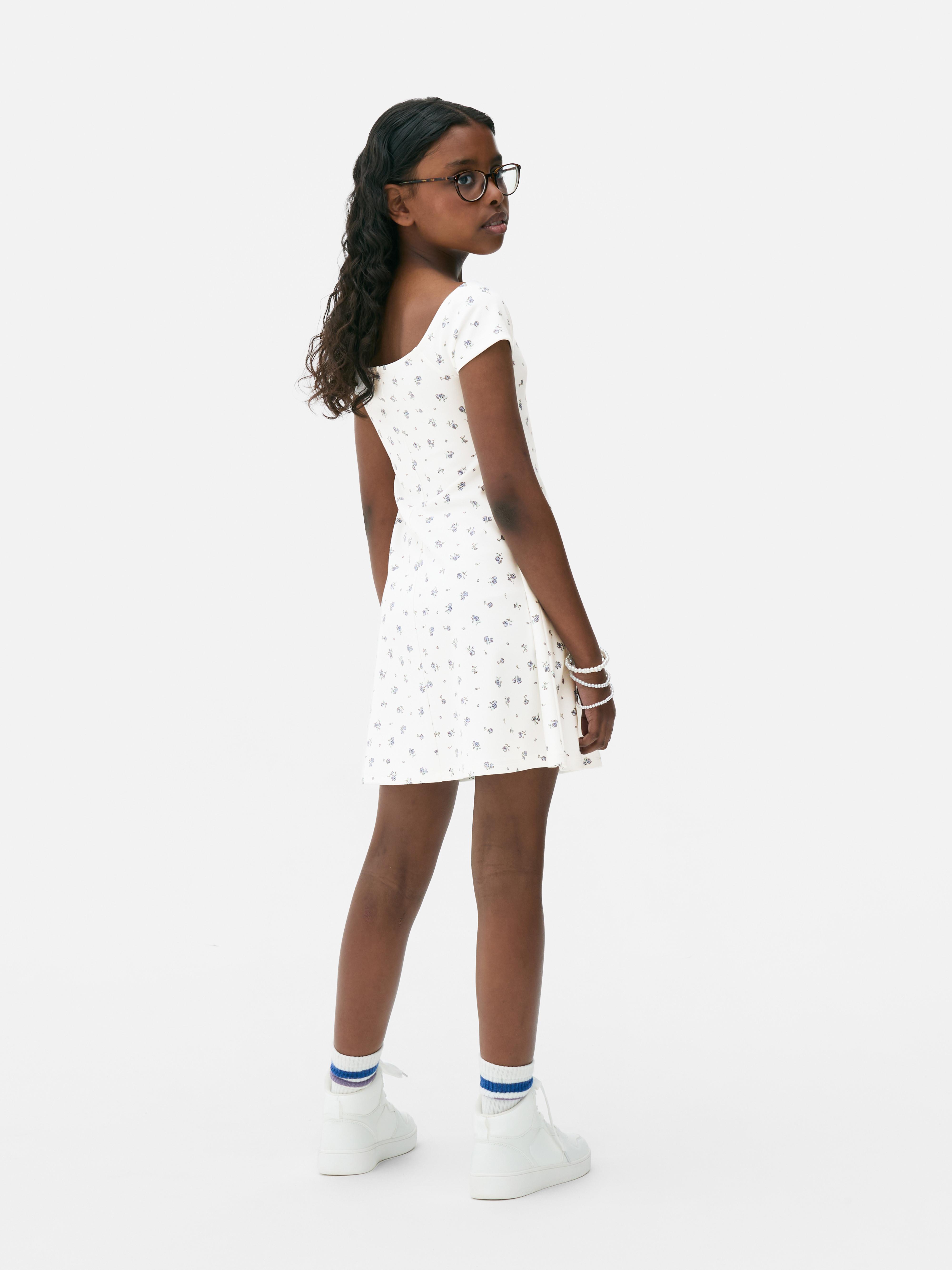 Floral A-Line Dress