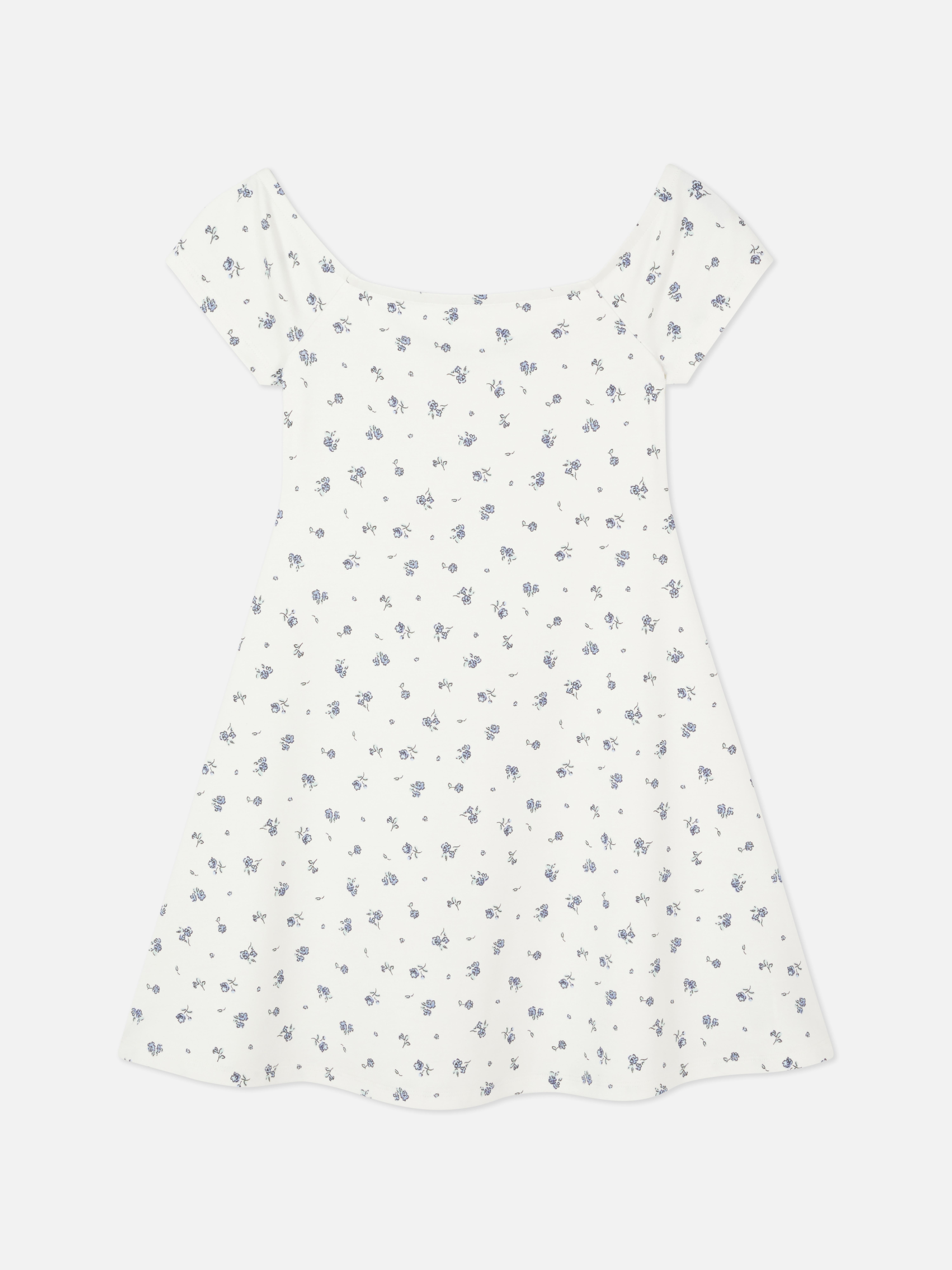 Floral A-Line Dress