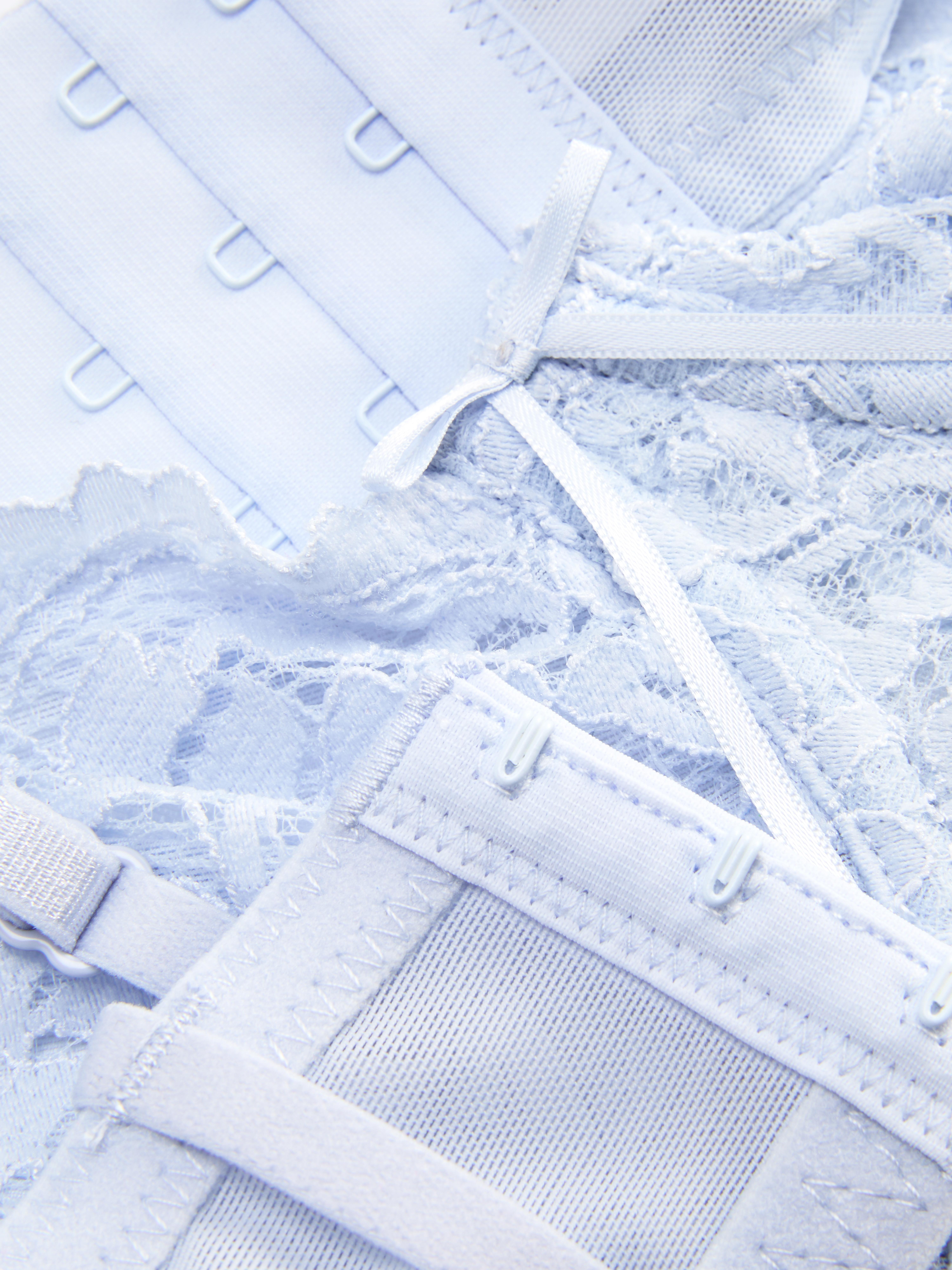 Kanten balcony-bh zonder vulling, cup D-H