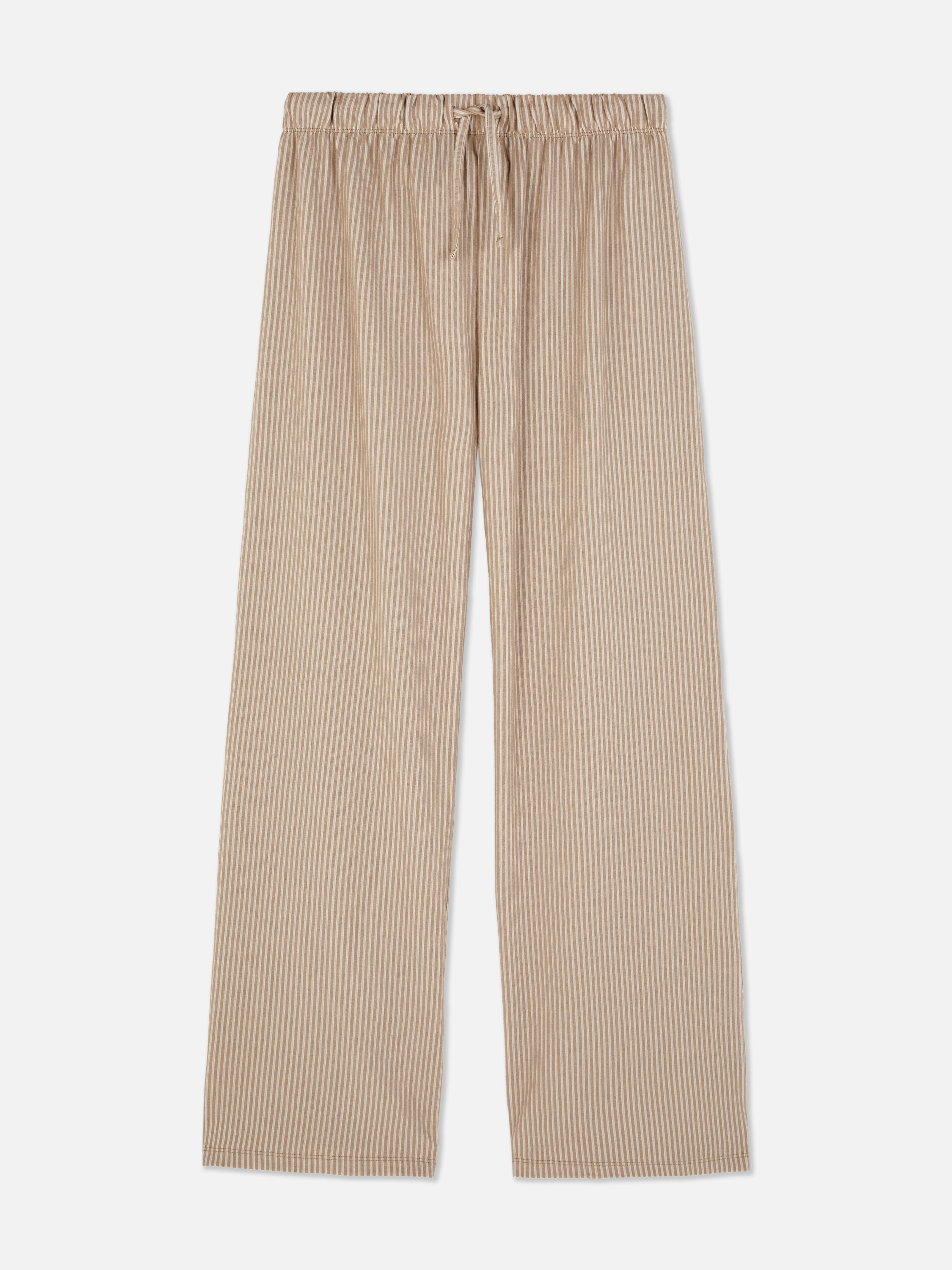 Gestreepte legging met wijde pijpen