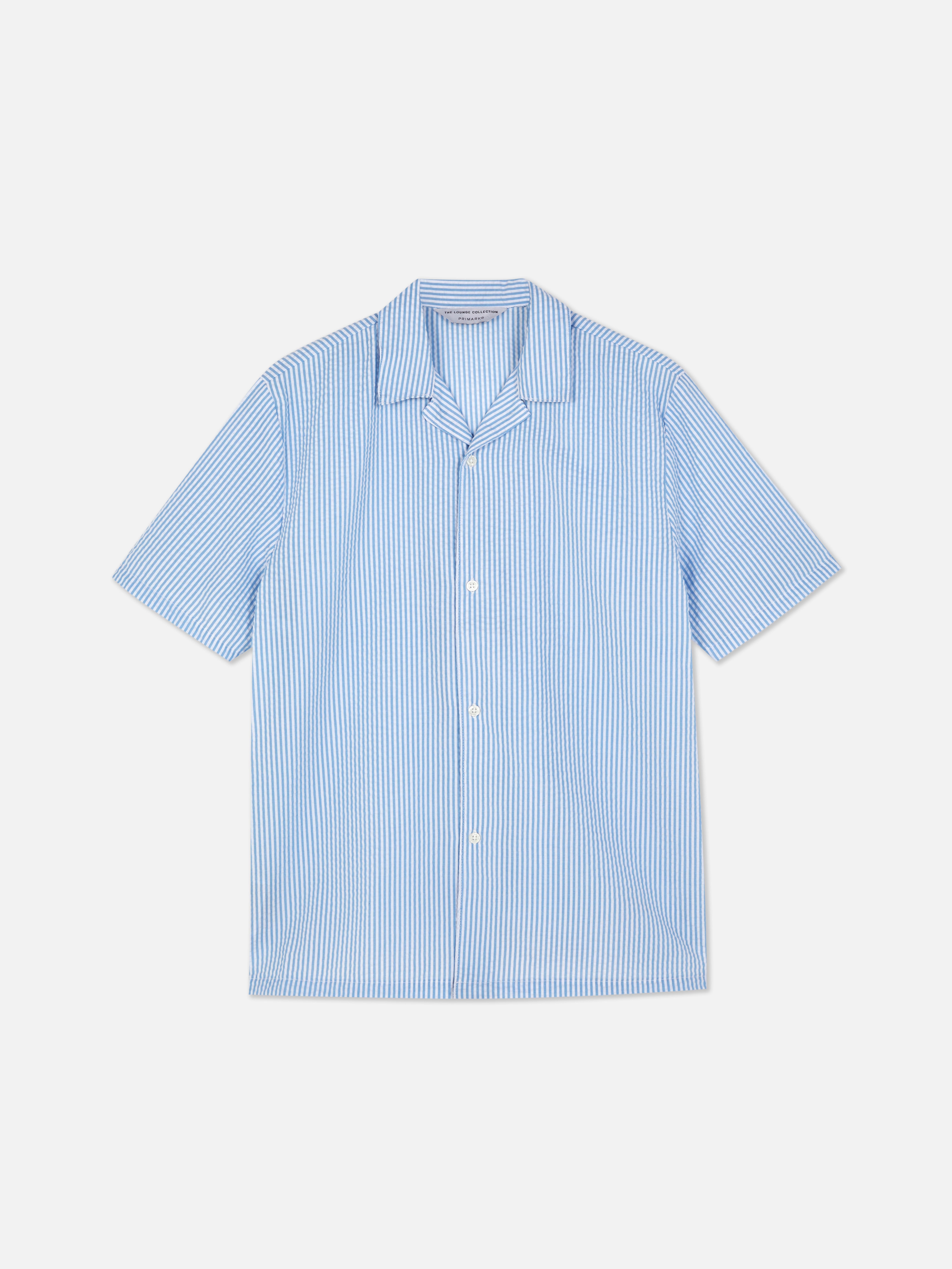 Striped Seersucker Shirt