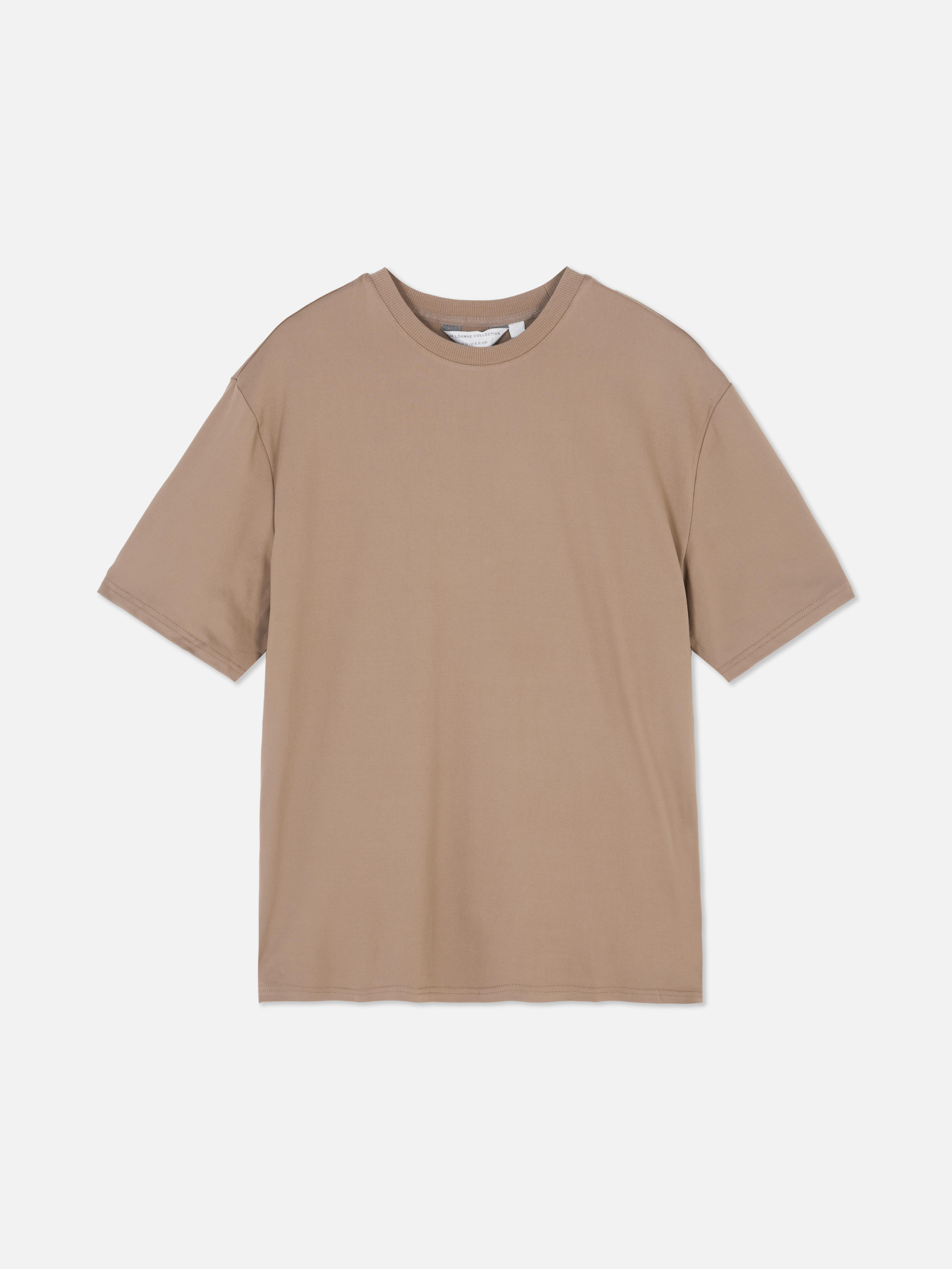 Ultrazachte pyjamatop met korte mouwen