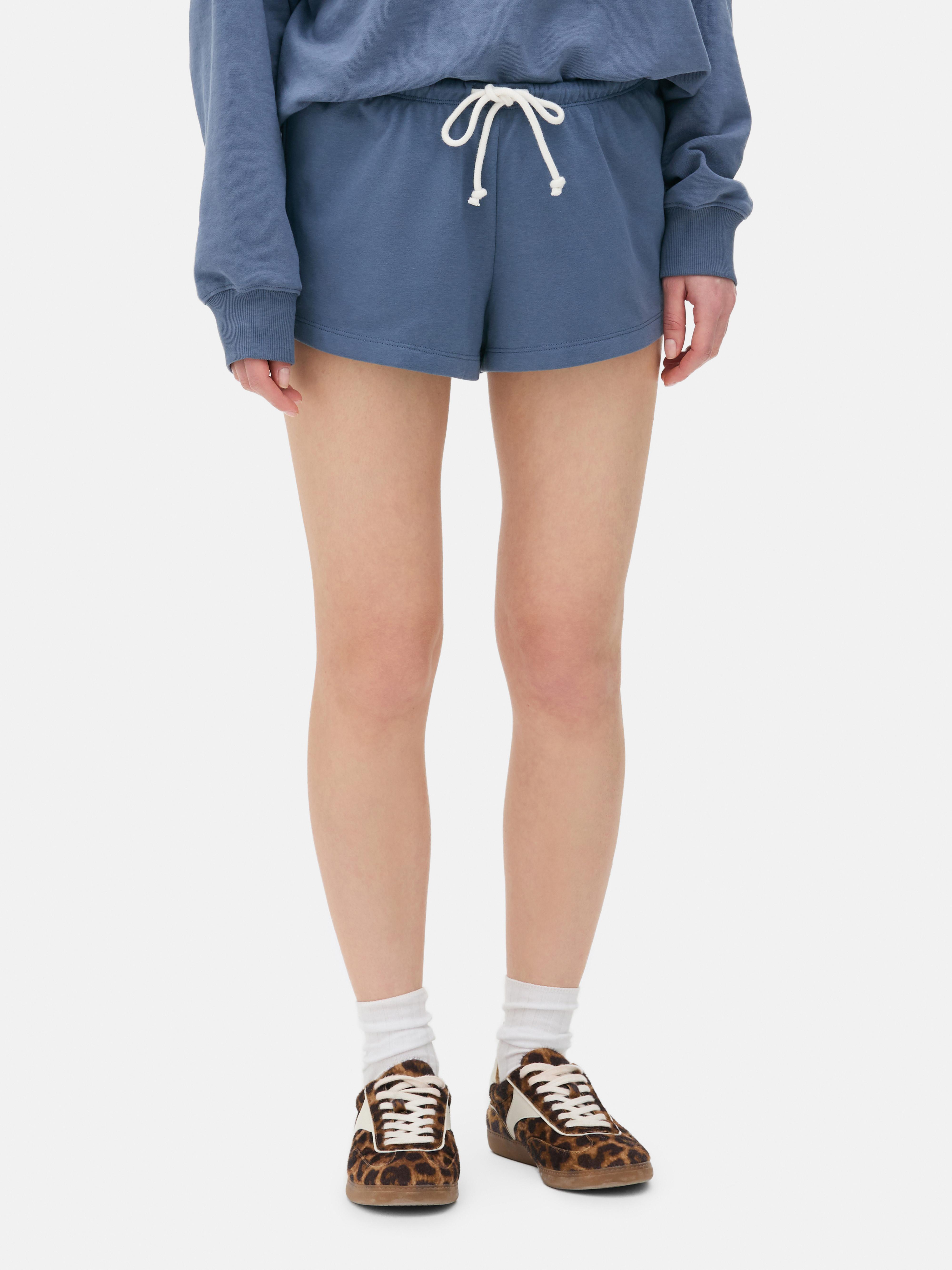 Jersey Tie Waist Shorts