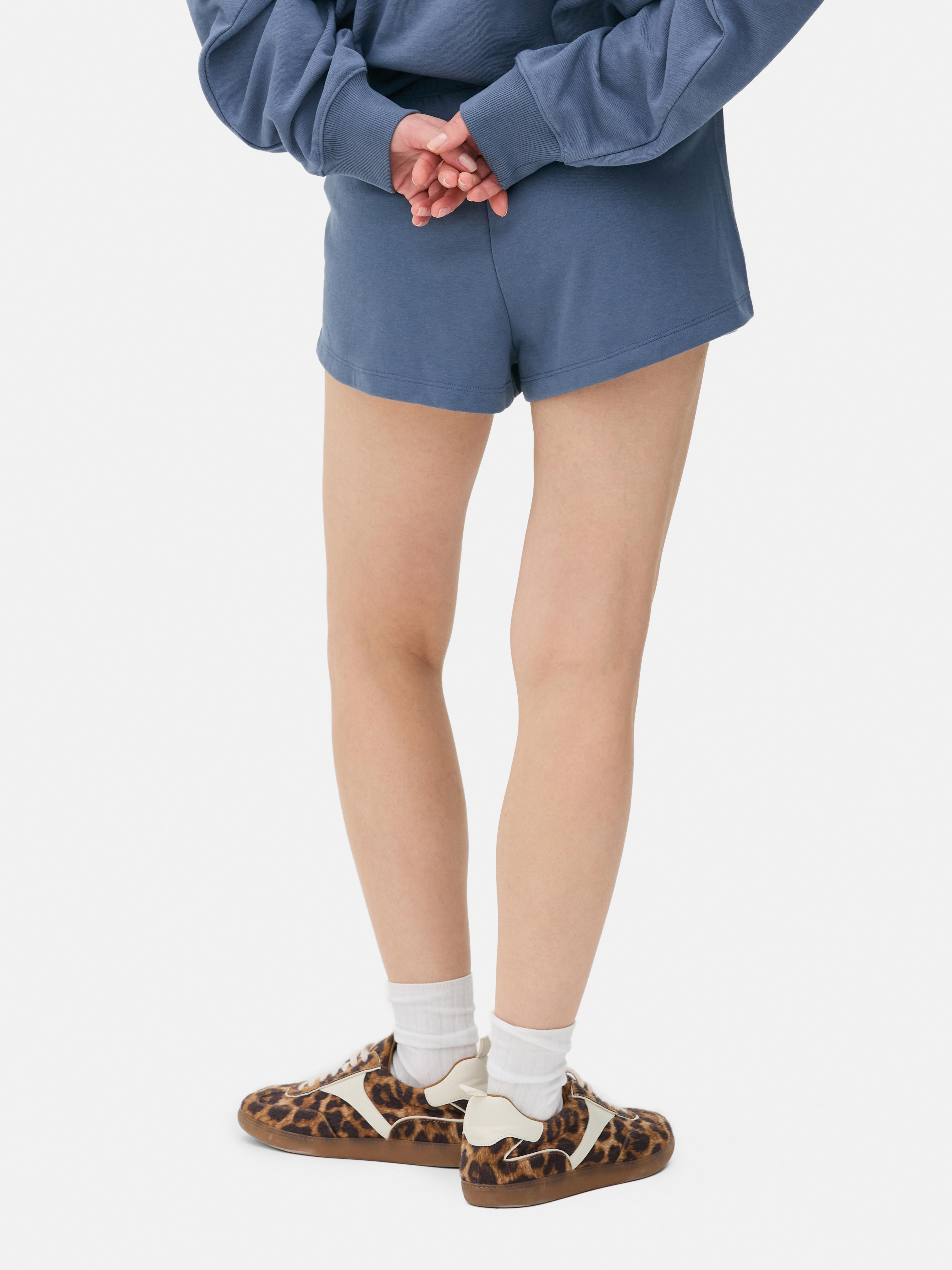 Jersey Tie Waist Shorts
