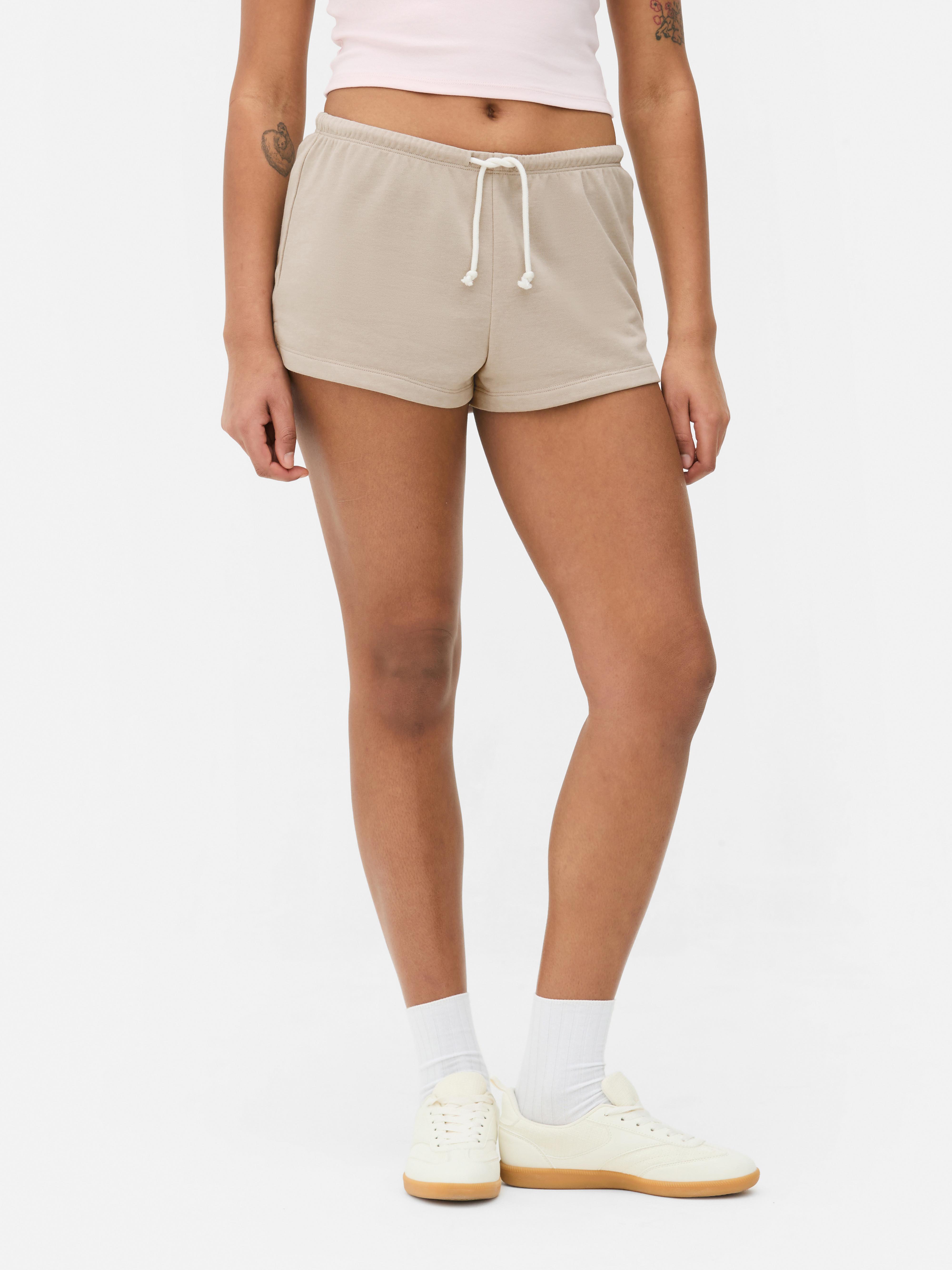 Jersey Tie Waist Shorts