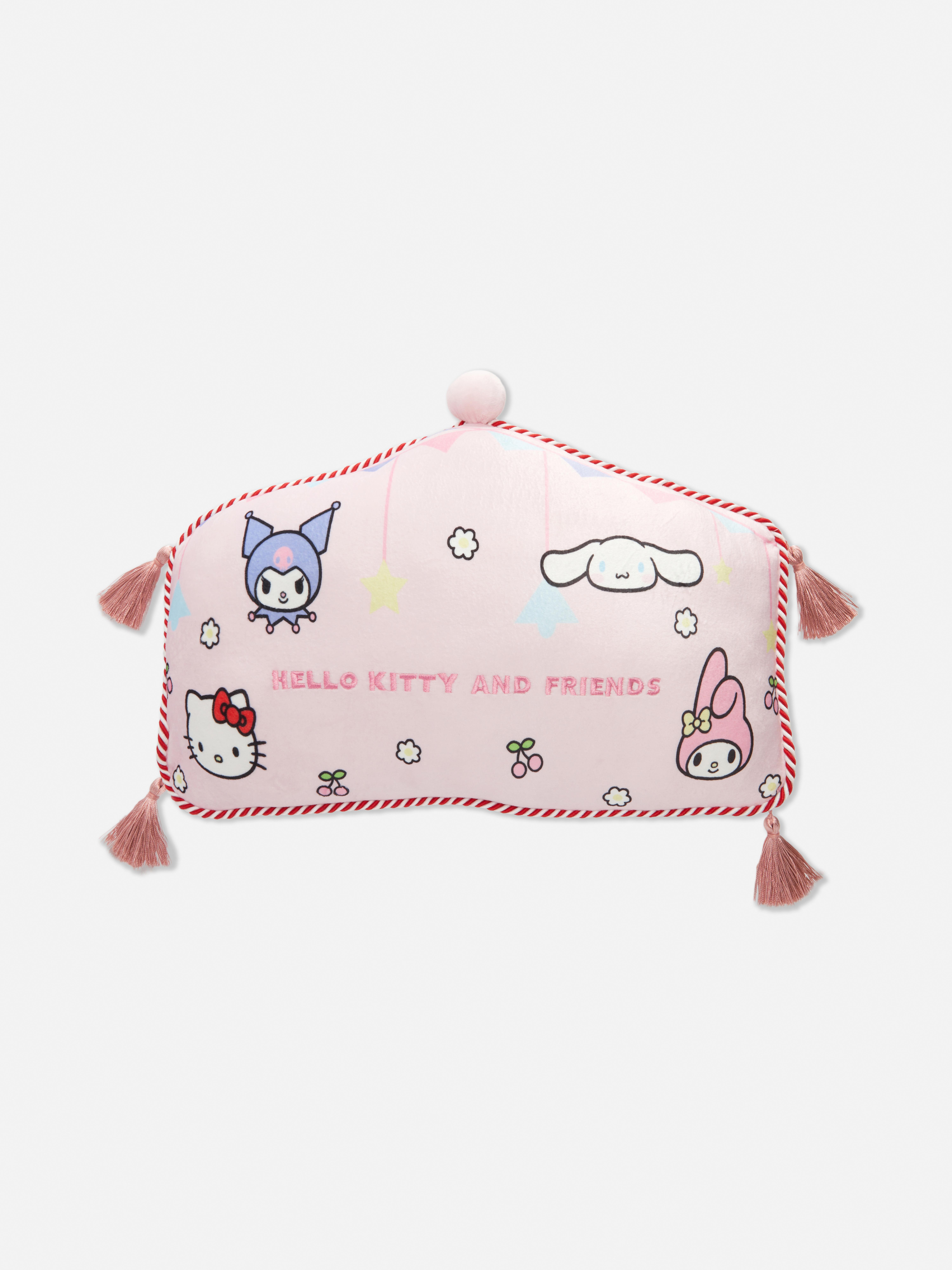 Cuscino con nappine Hello Kitty
