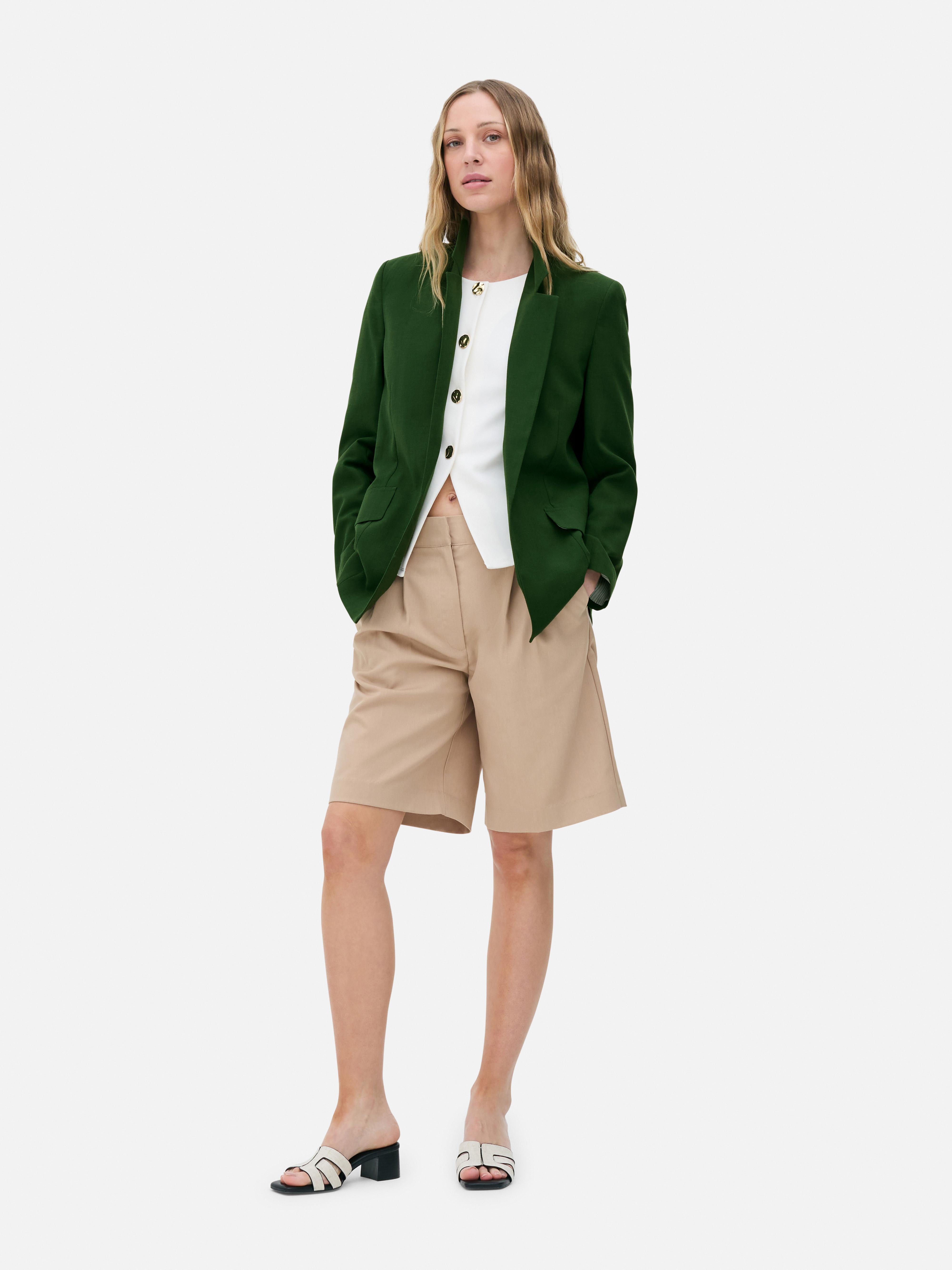 Blazer met relaxte pasvorm