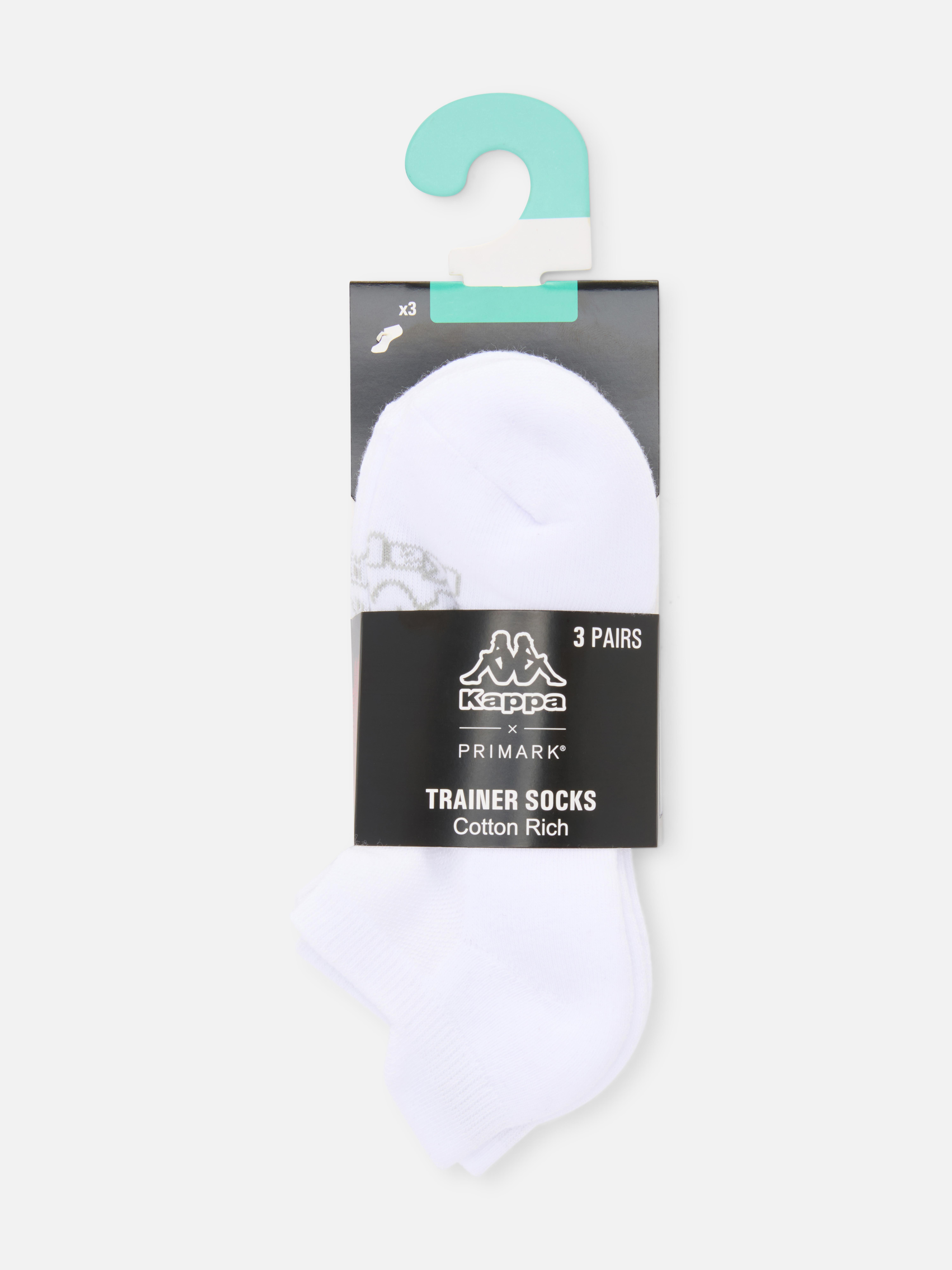 3 paia di calzini sportivi Kappa x Primark