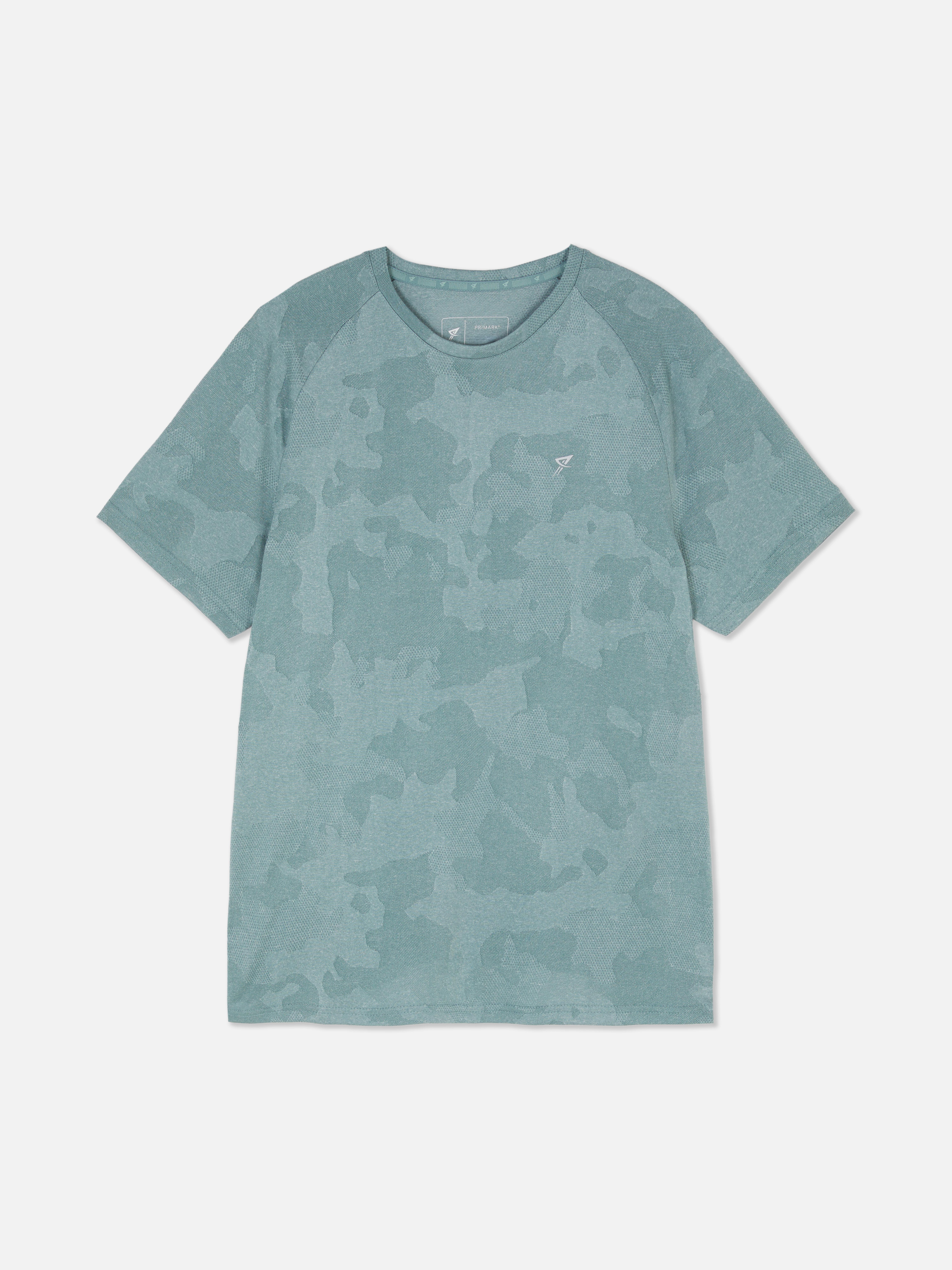 T-shirt desempenho texturada