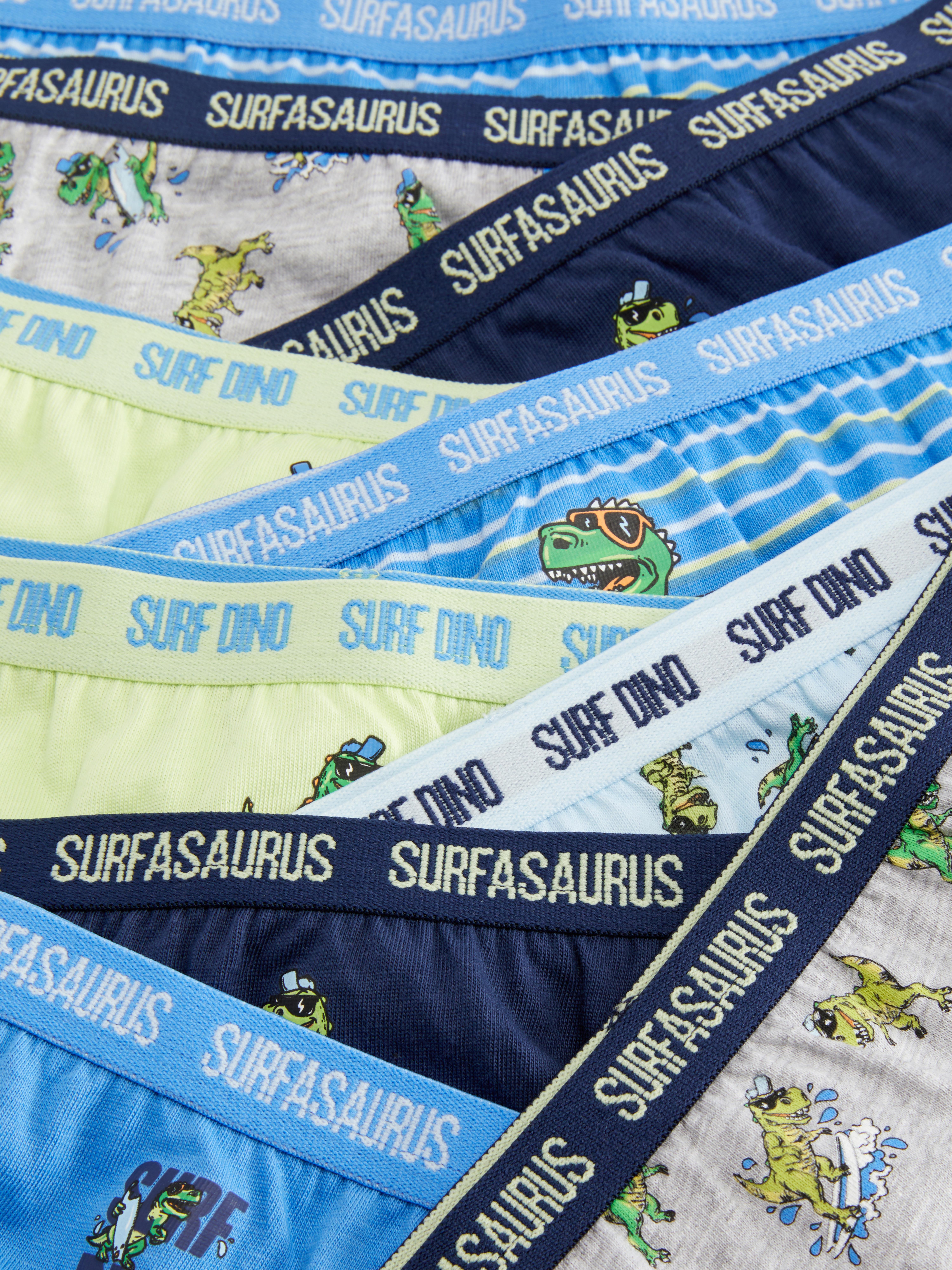 Slips met dinosaurusprint, set van 10