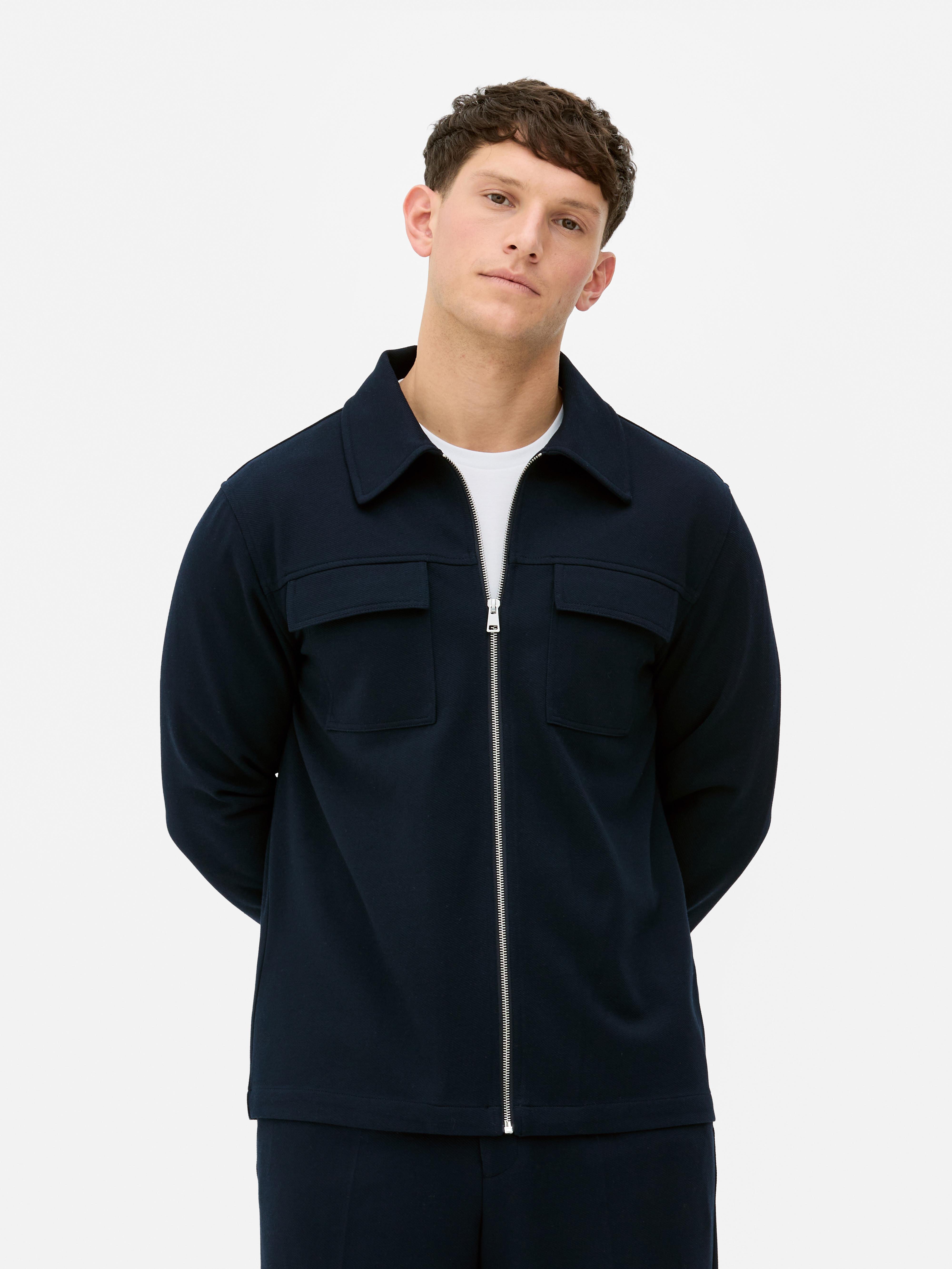 Kem Jersey Zip-Up Jacket