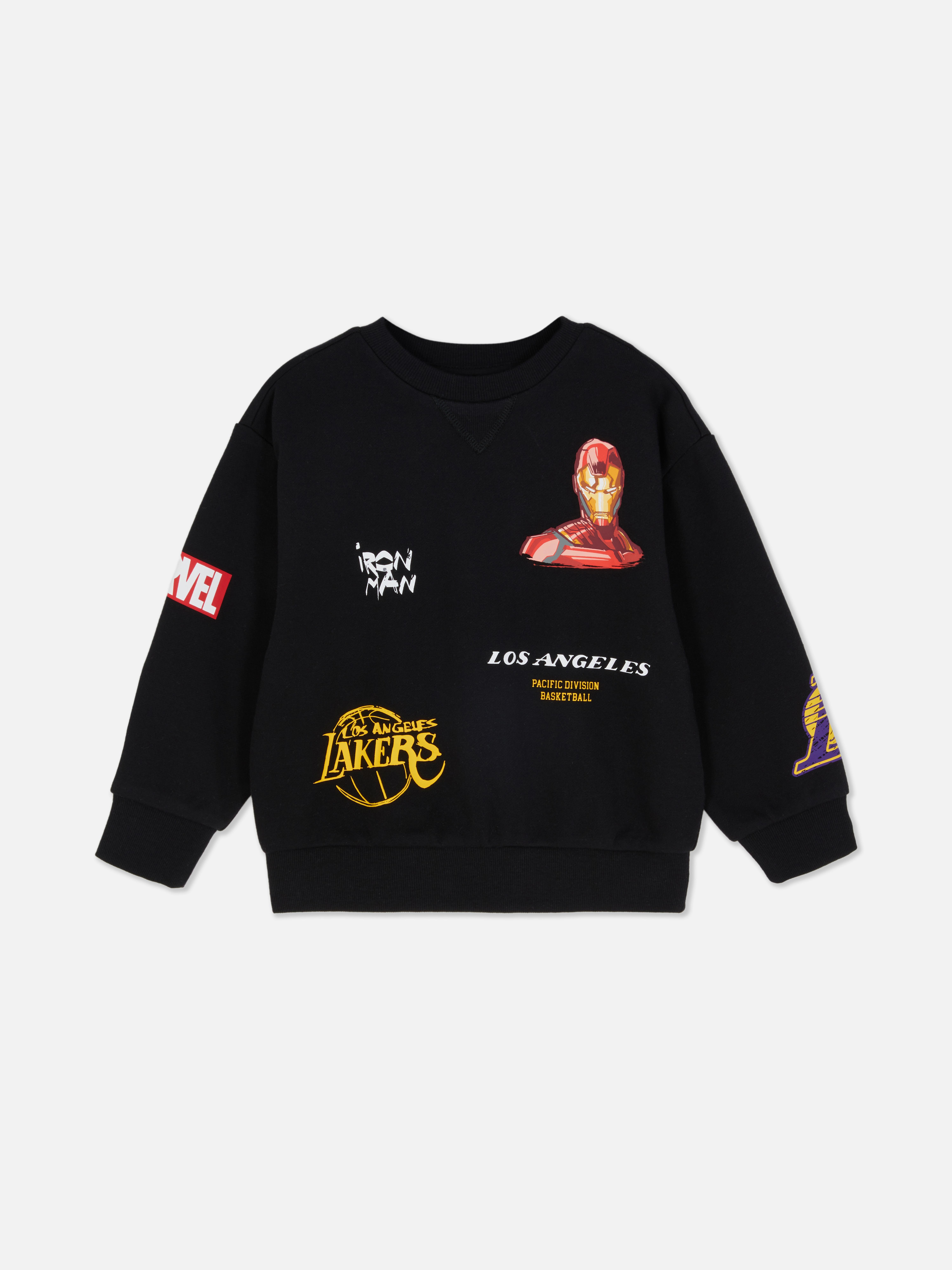 Sweat-shirt Marvel Iron Man Los Angeles Lakers