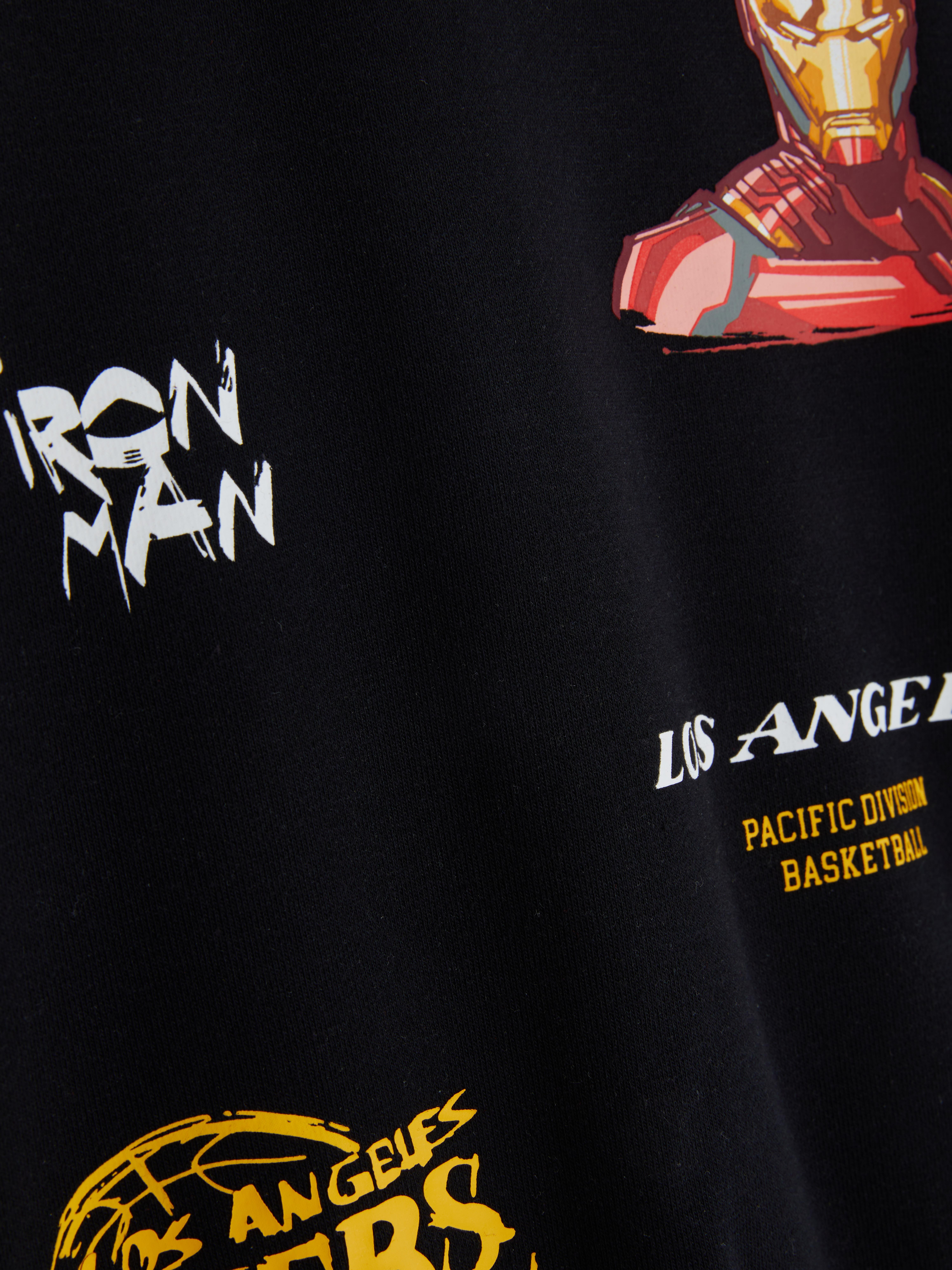 Sweat-shirt Marvel Iron Man Los Angeles Lakers