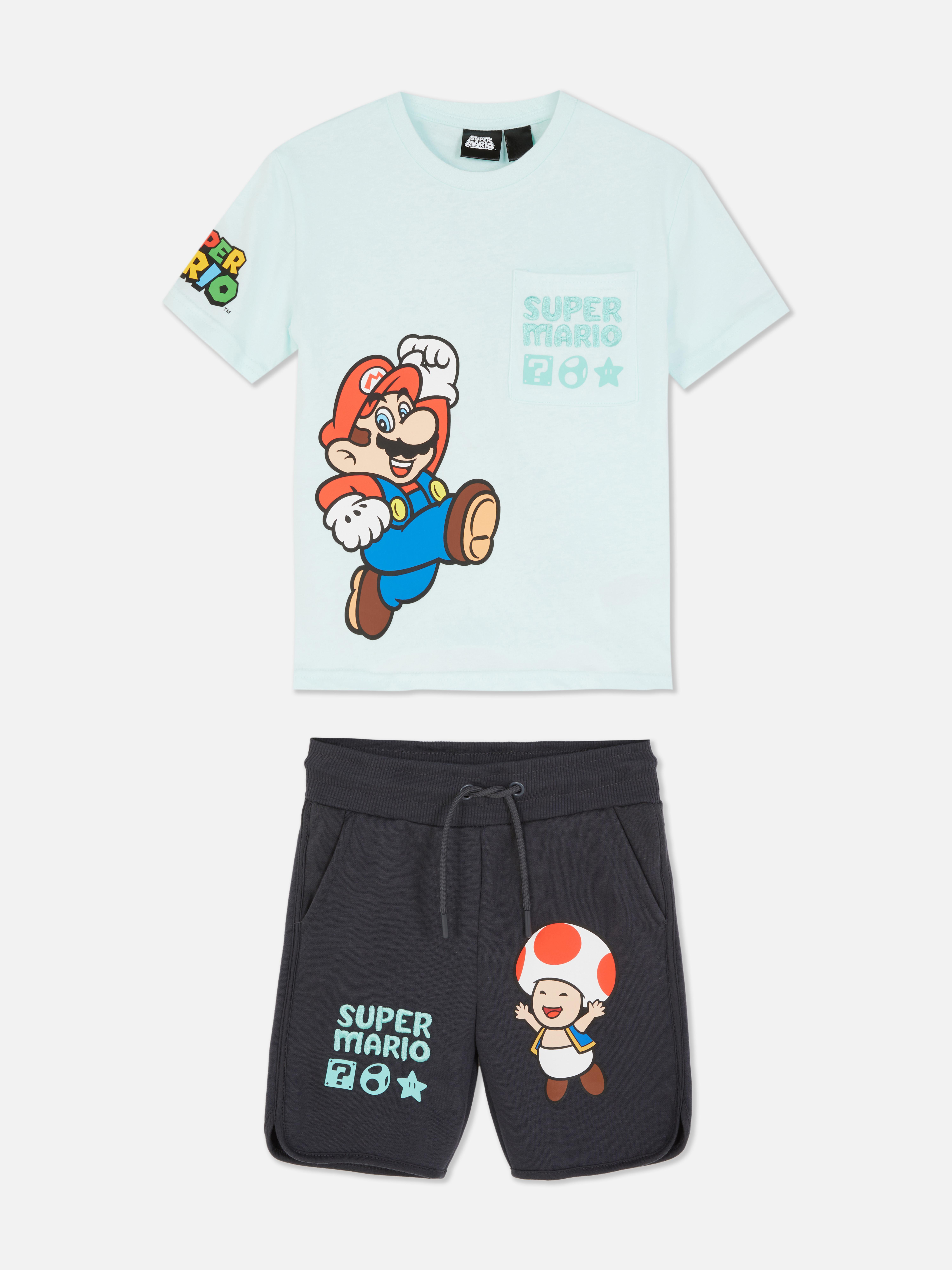 Set met T-shirt en short Super Mario