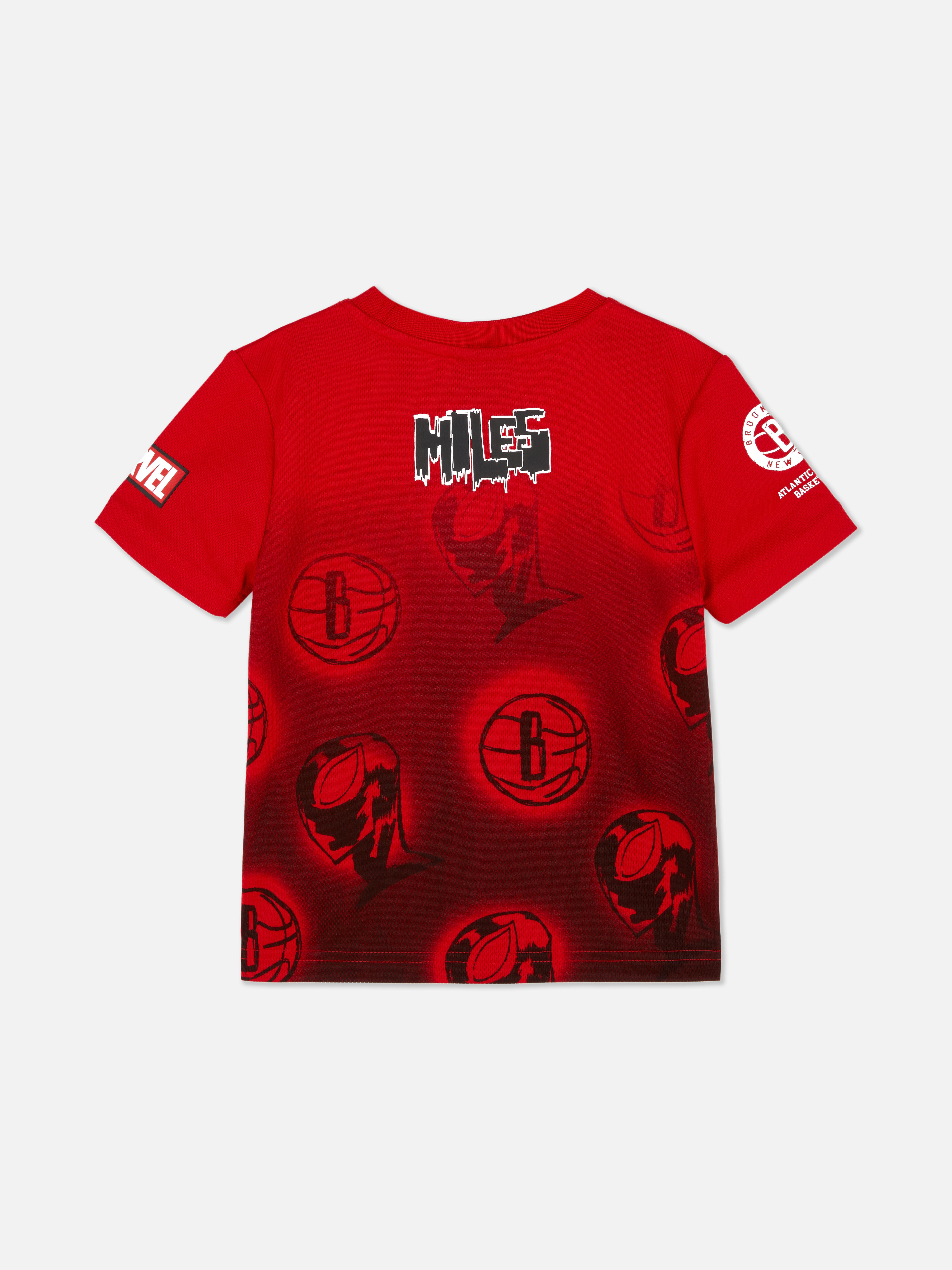 Tričko Marvel Spider-Man X NBA New York Nets