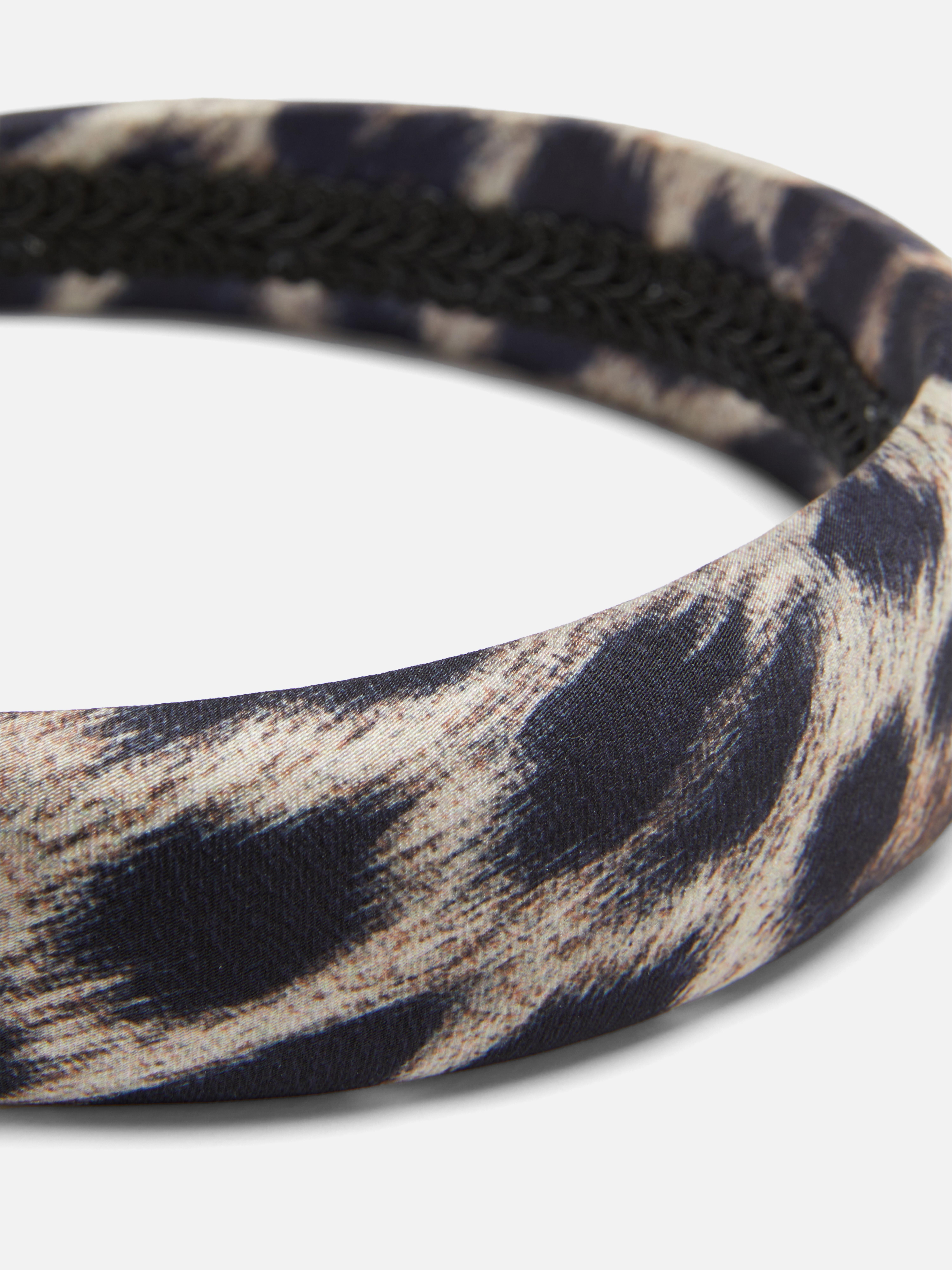 Animal Print Padded Headband