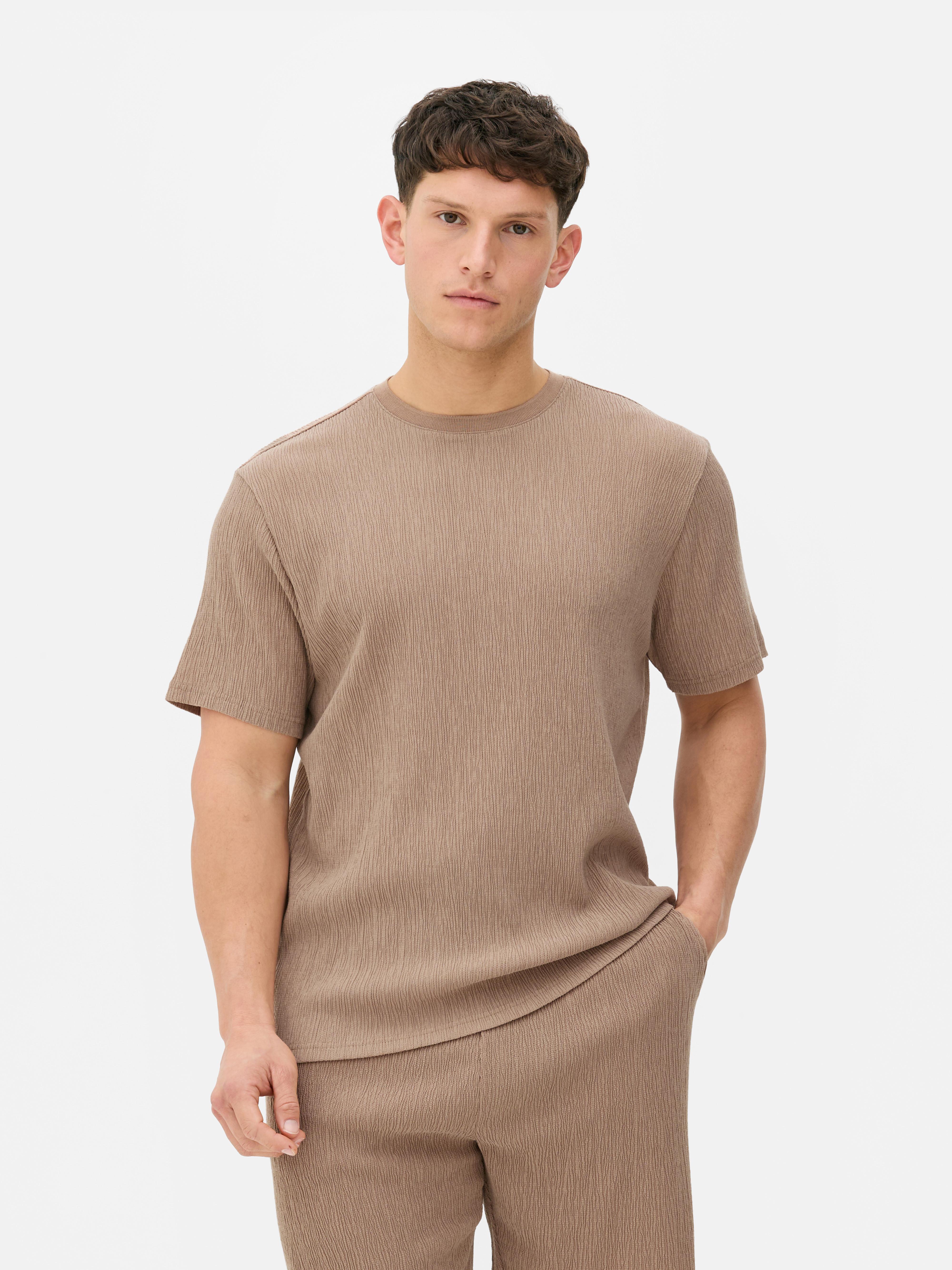 Kem Crinkle Texture T-Shirt