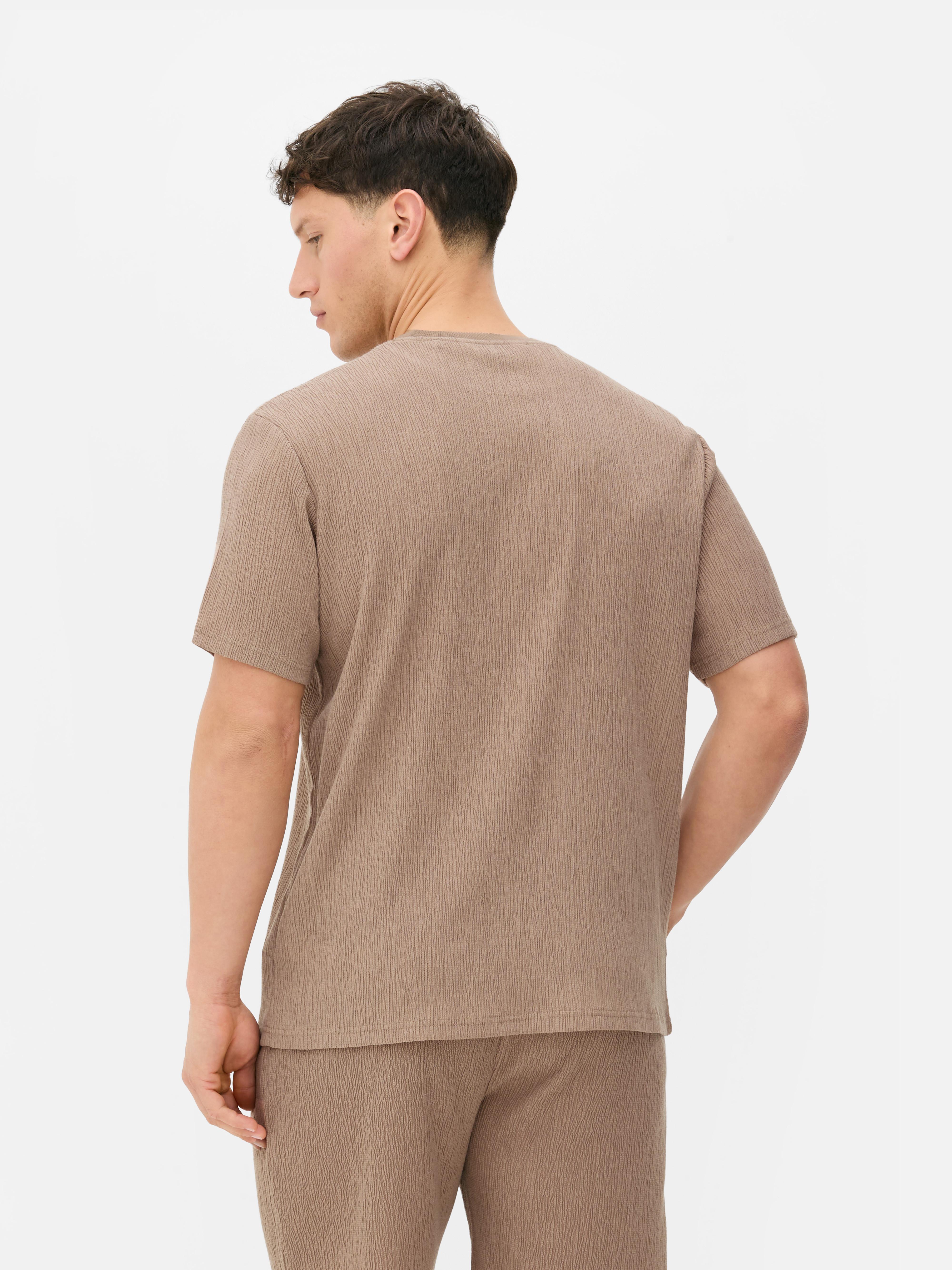 Kem Crinkle Texture T-Shirt