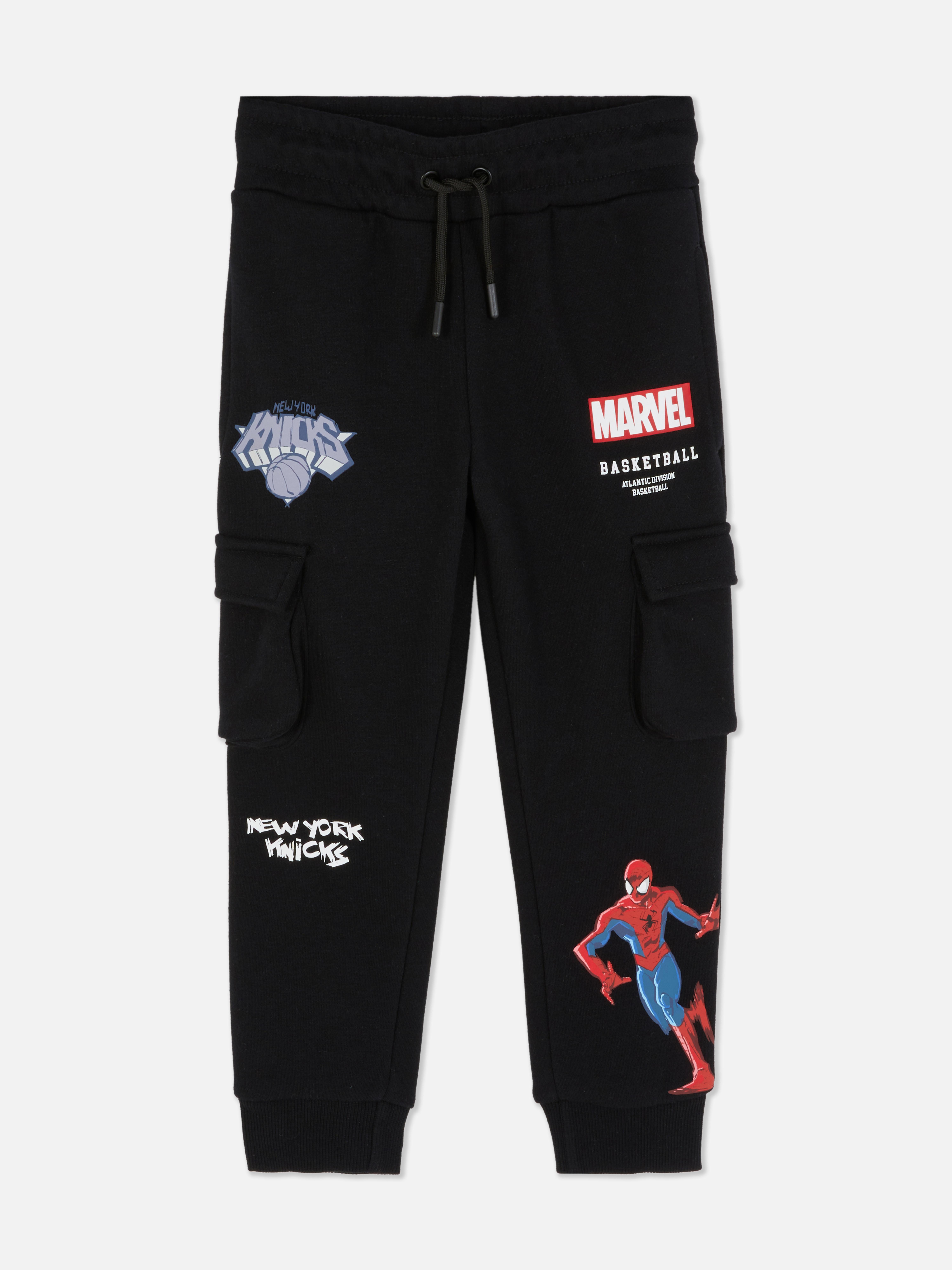Bas de jogging cargo NBA New York Knicks et MARVEL Spider-Man