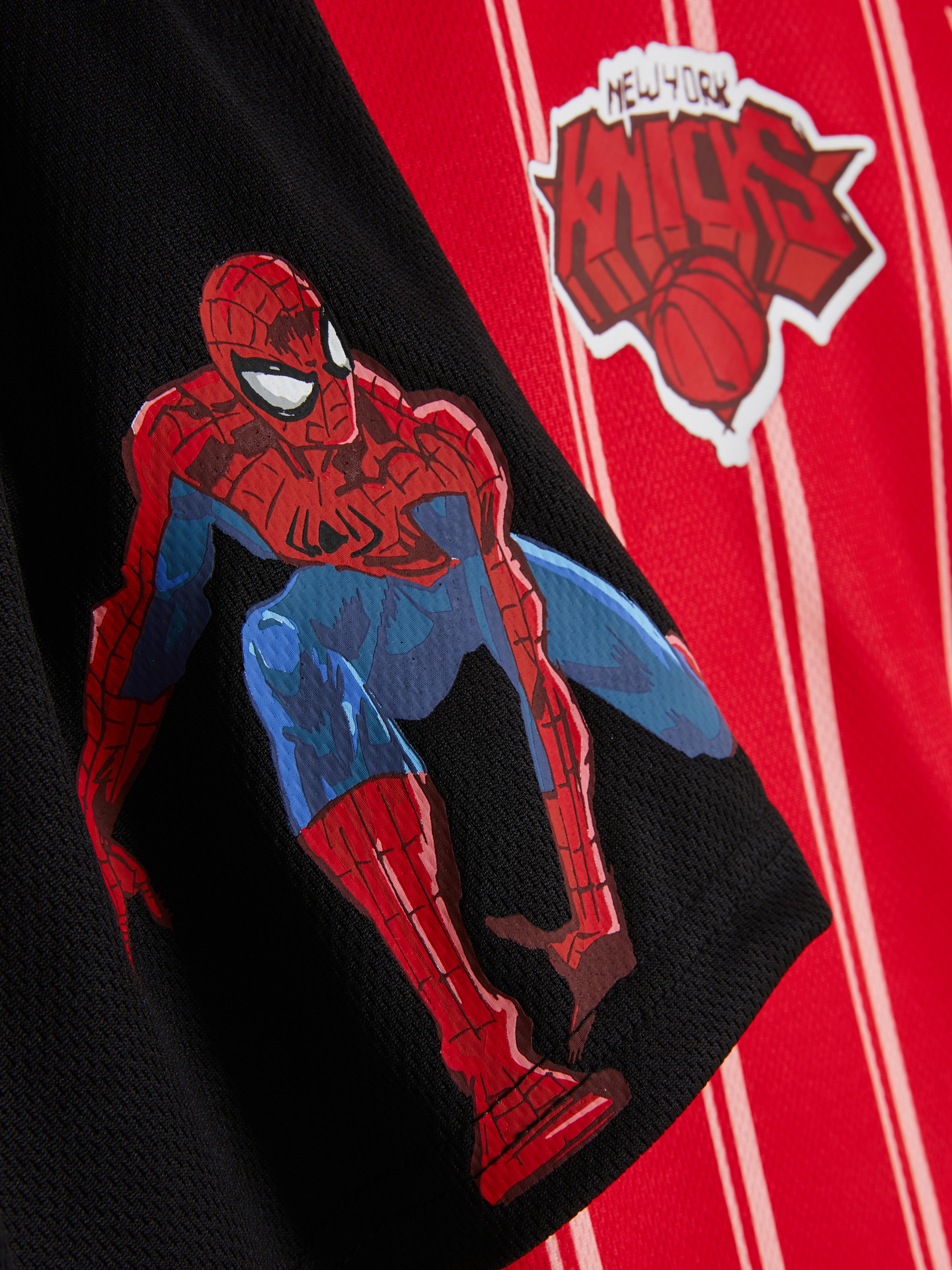 T-shirt en short NBA New York Knicks X Marvel Spider-Man