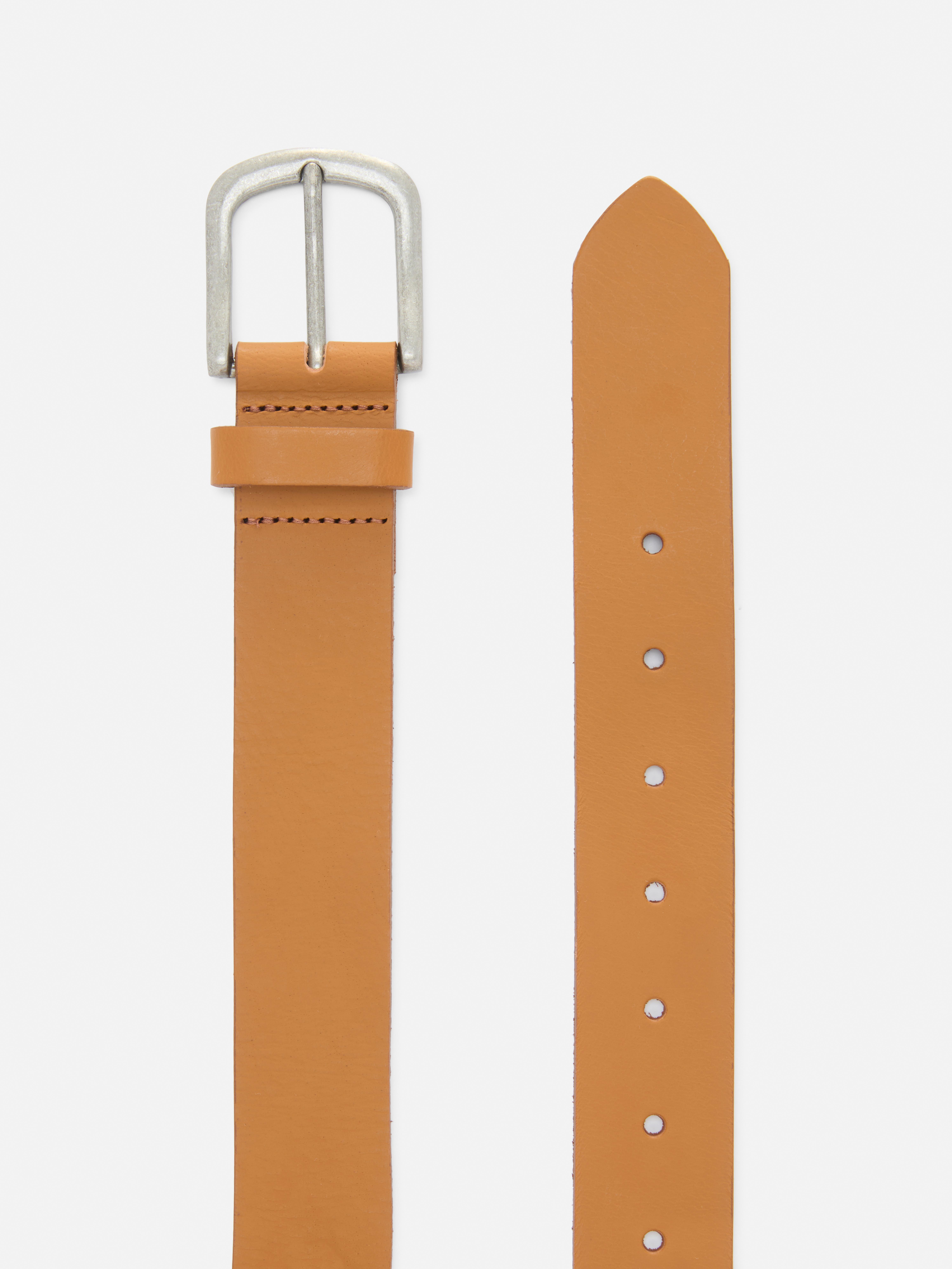 Leather Buckle Belt