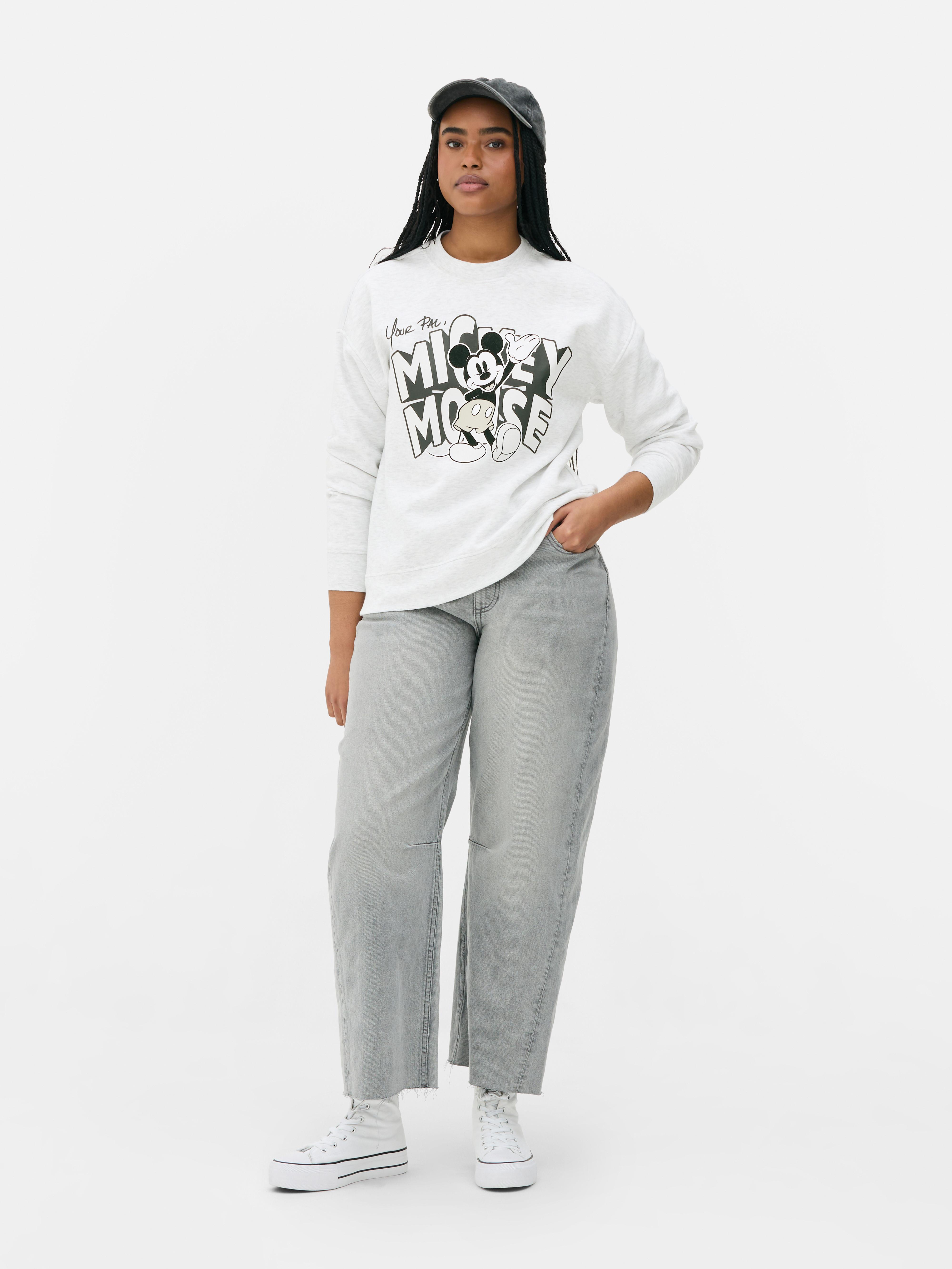 Sweat-shirt à col ras-du-cou Disney Mickey Mouse