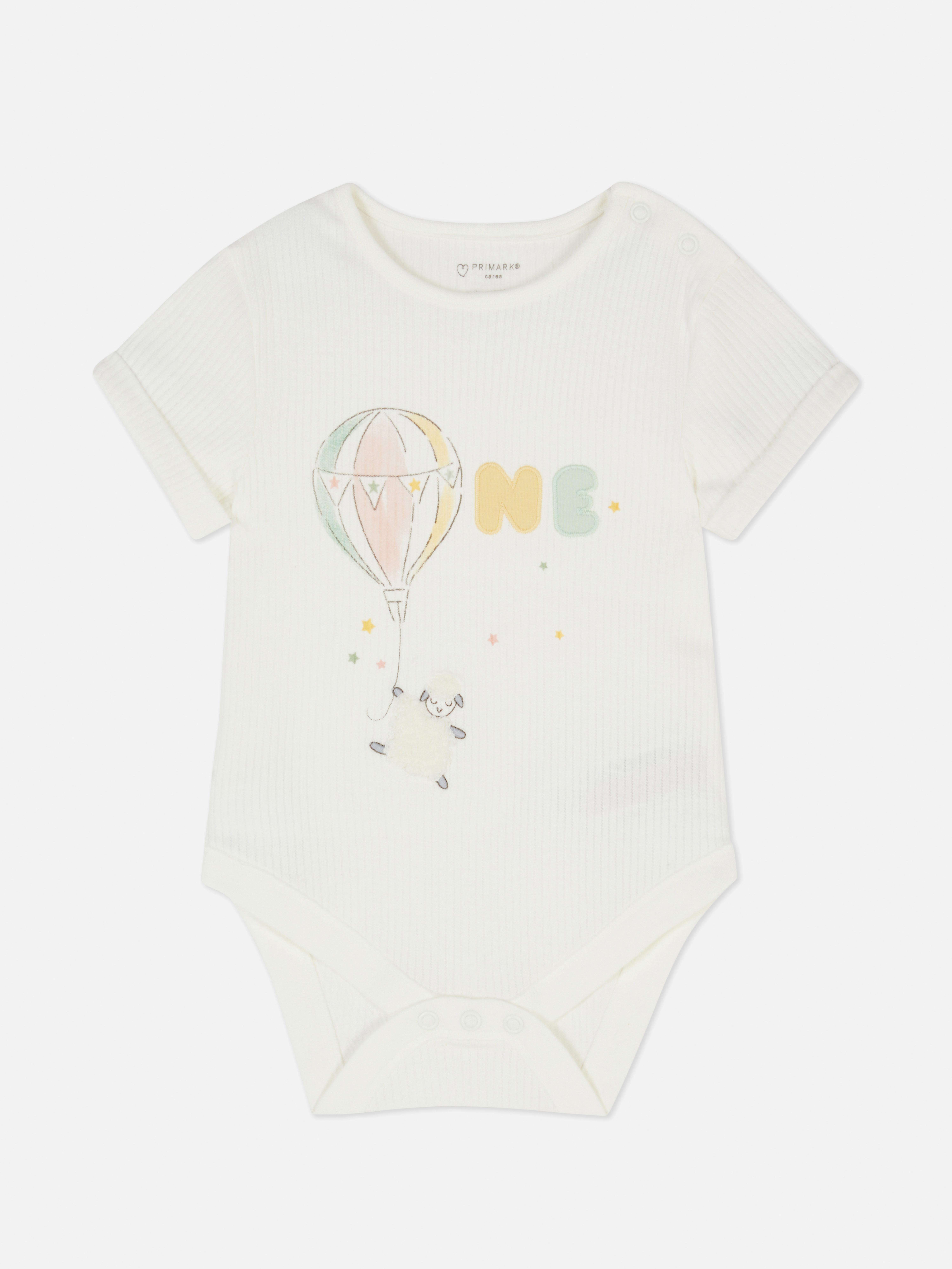 First Birthday Newborn Bodysuit