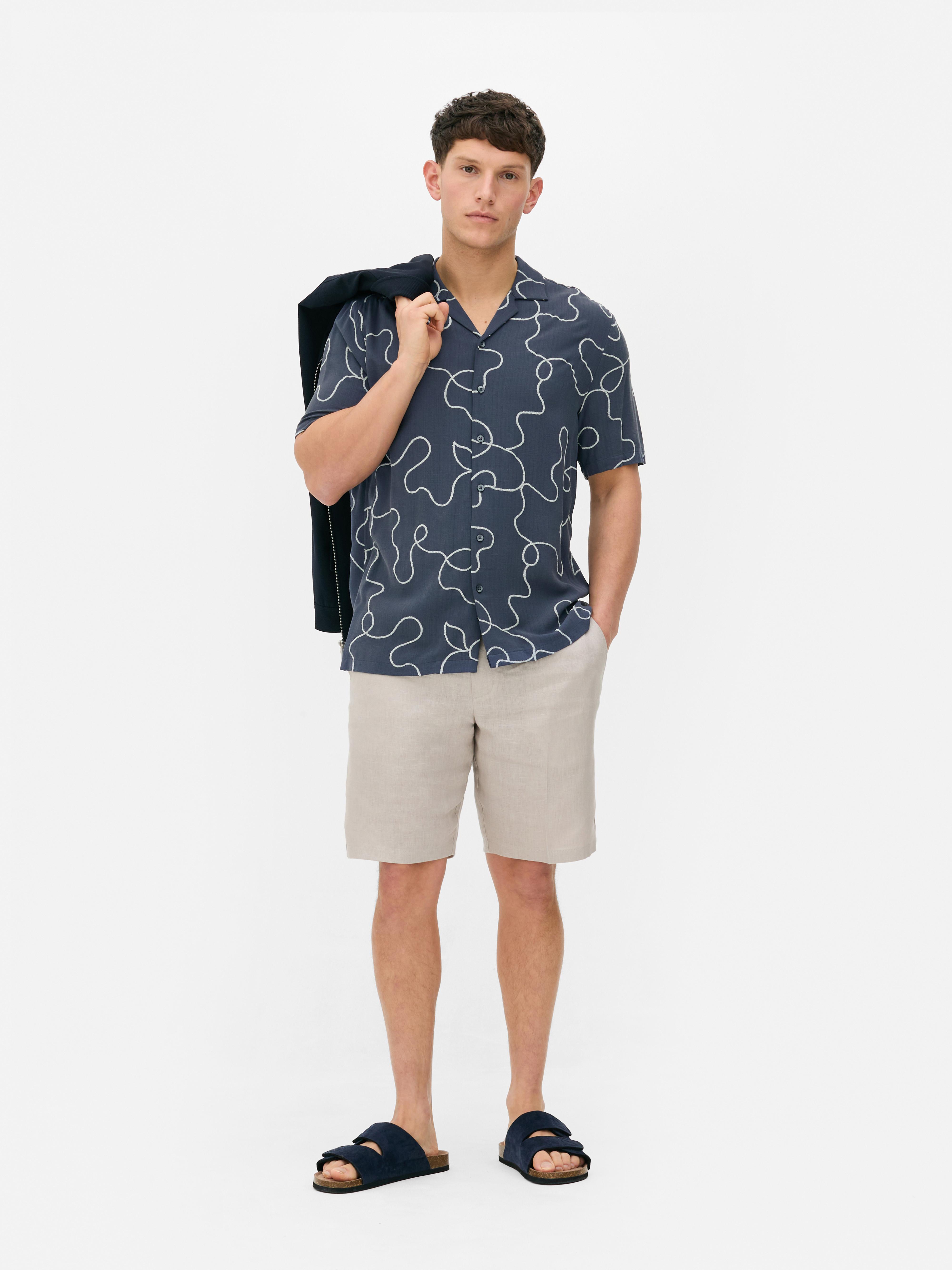 Kem Flocked Swirls Shirt