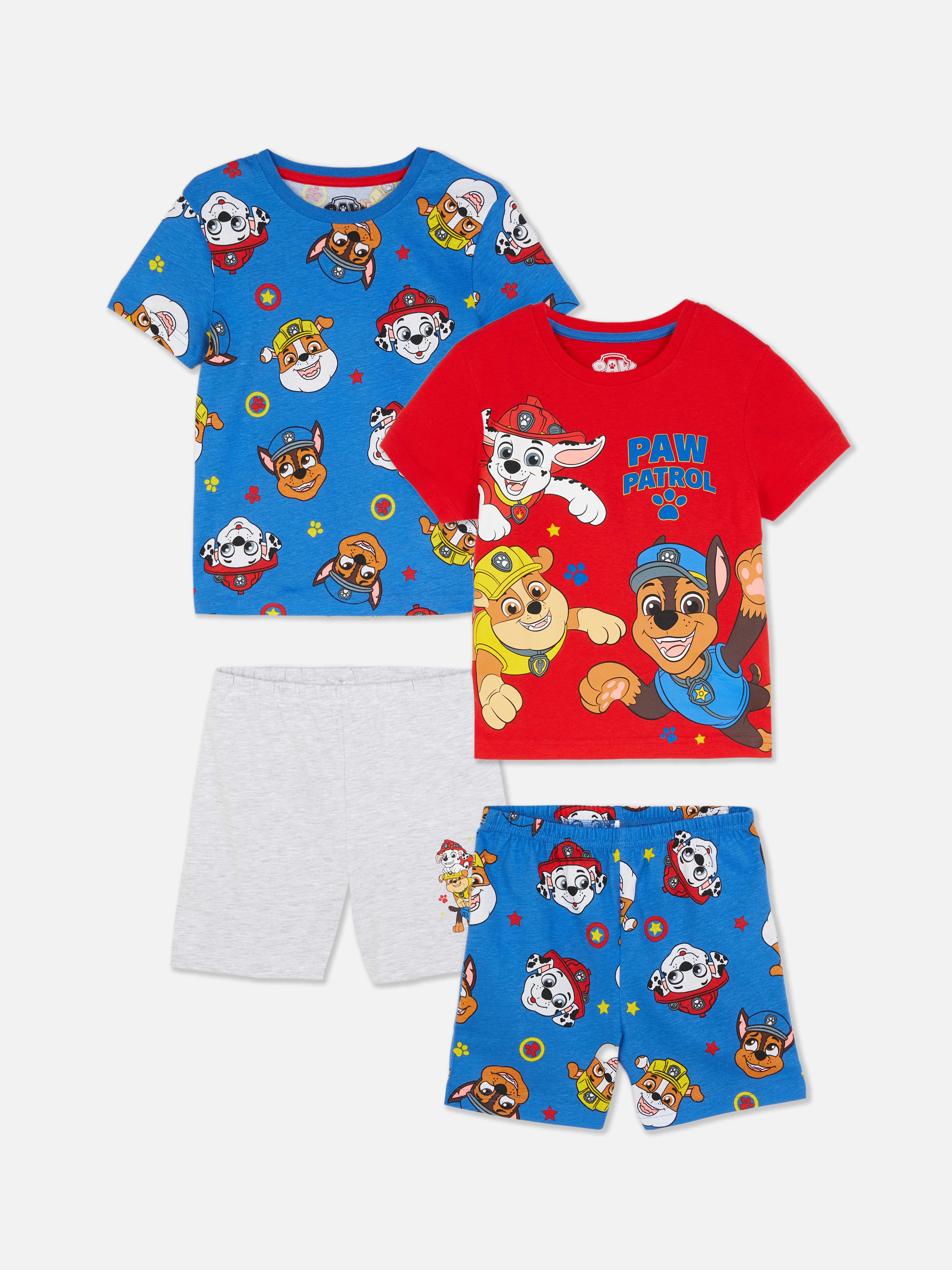 1,5–7 ans | Lot de 2 pyjamas courts PAW Patrol