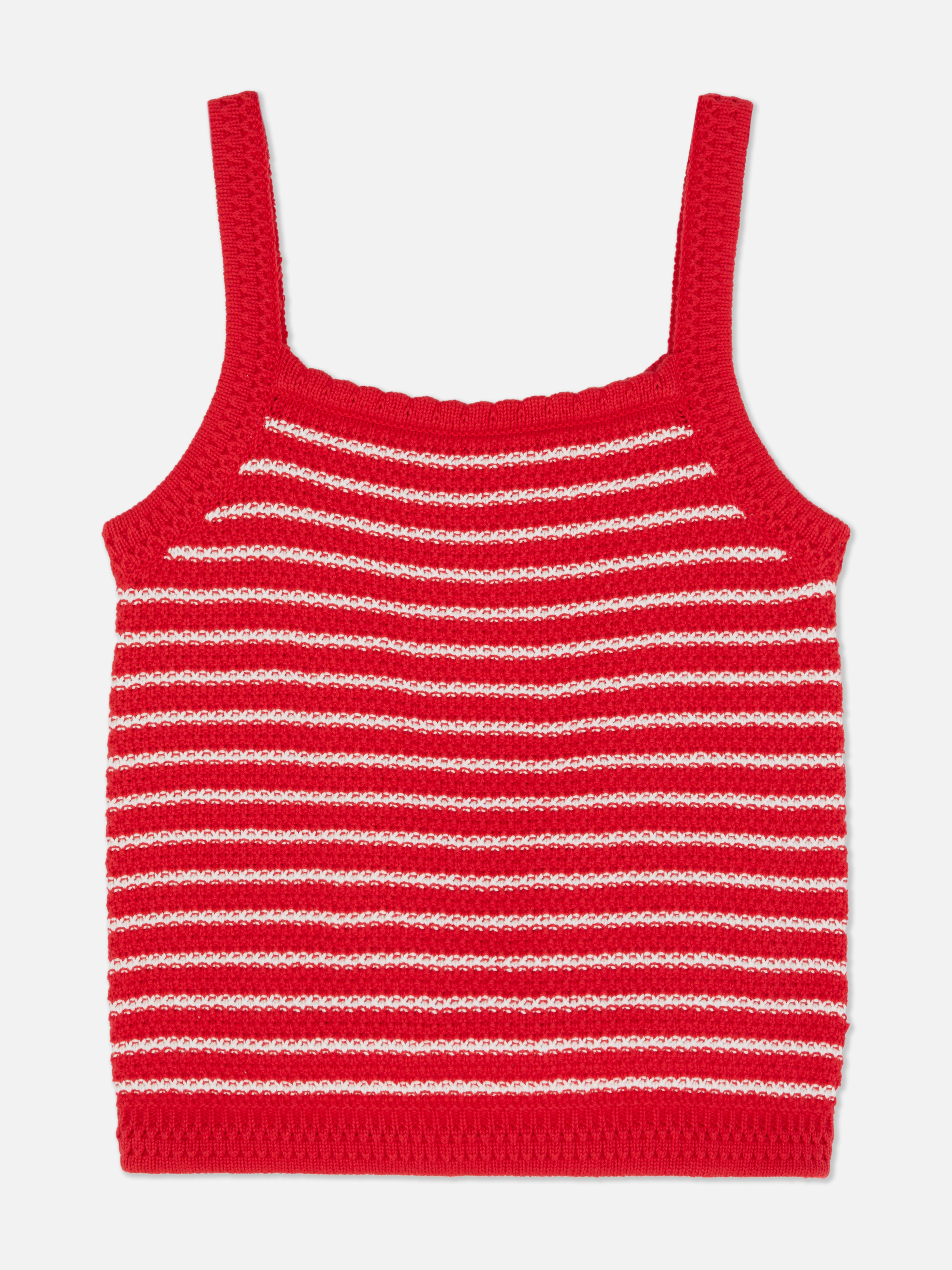 Gestreiftes Stricktop