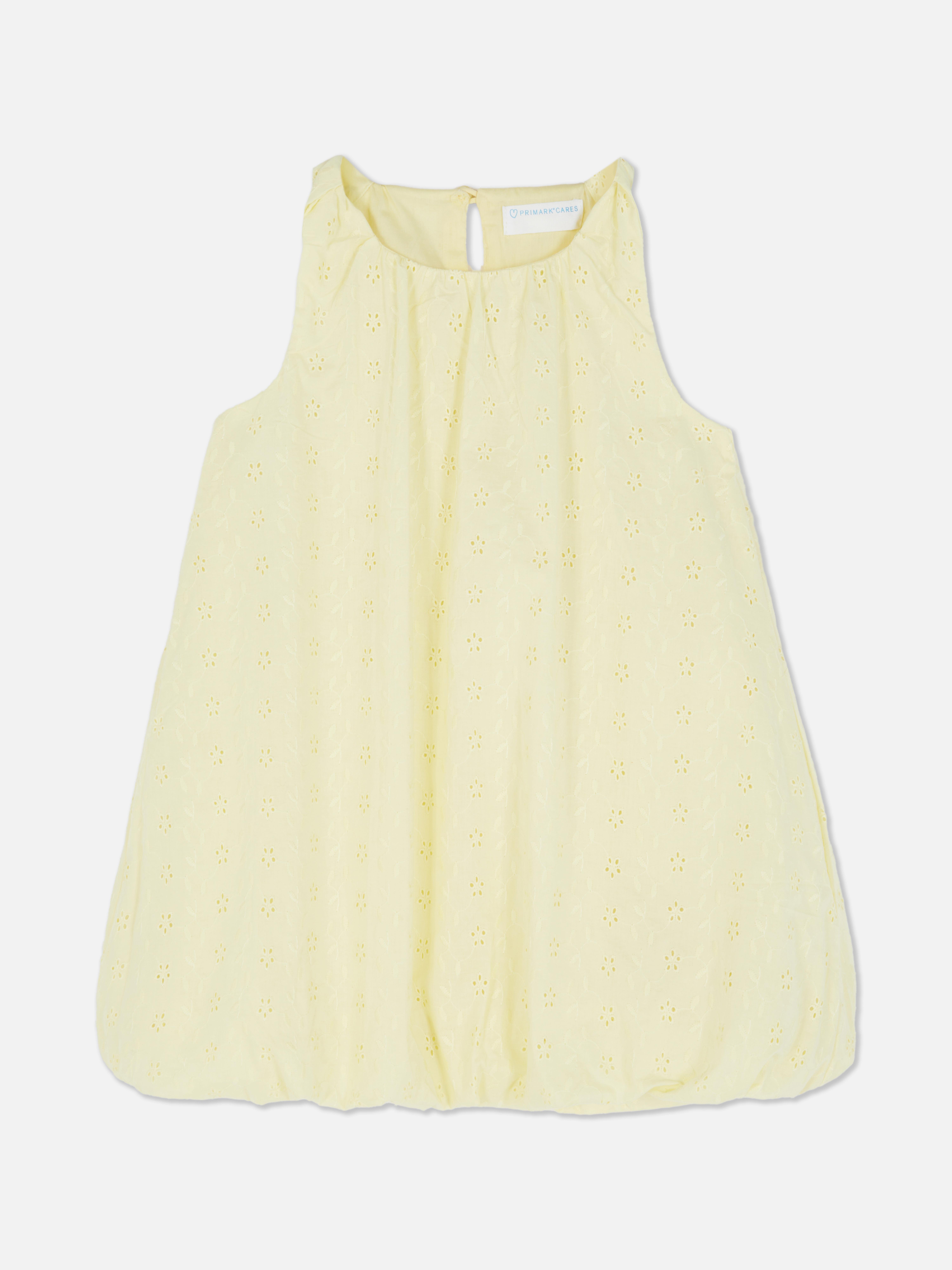 1,5-8 ani | Rochie cu tiv bufant și broderie englezească