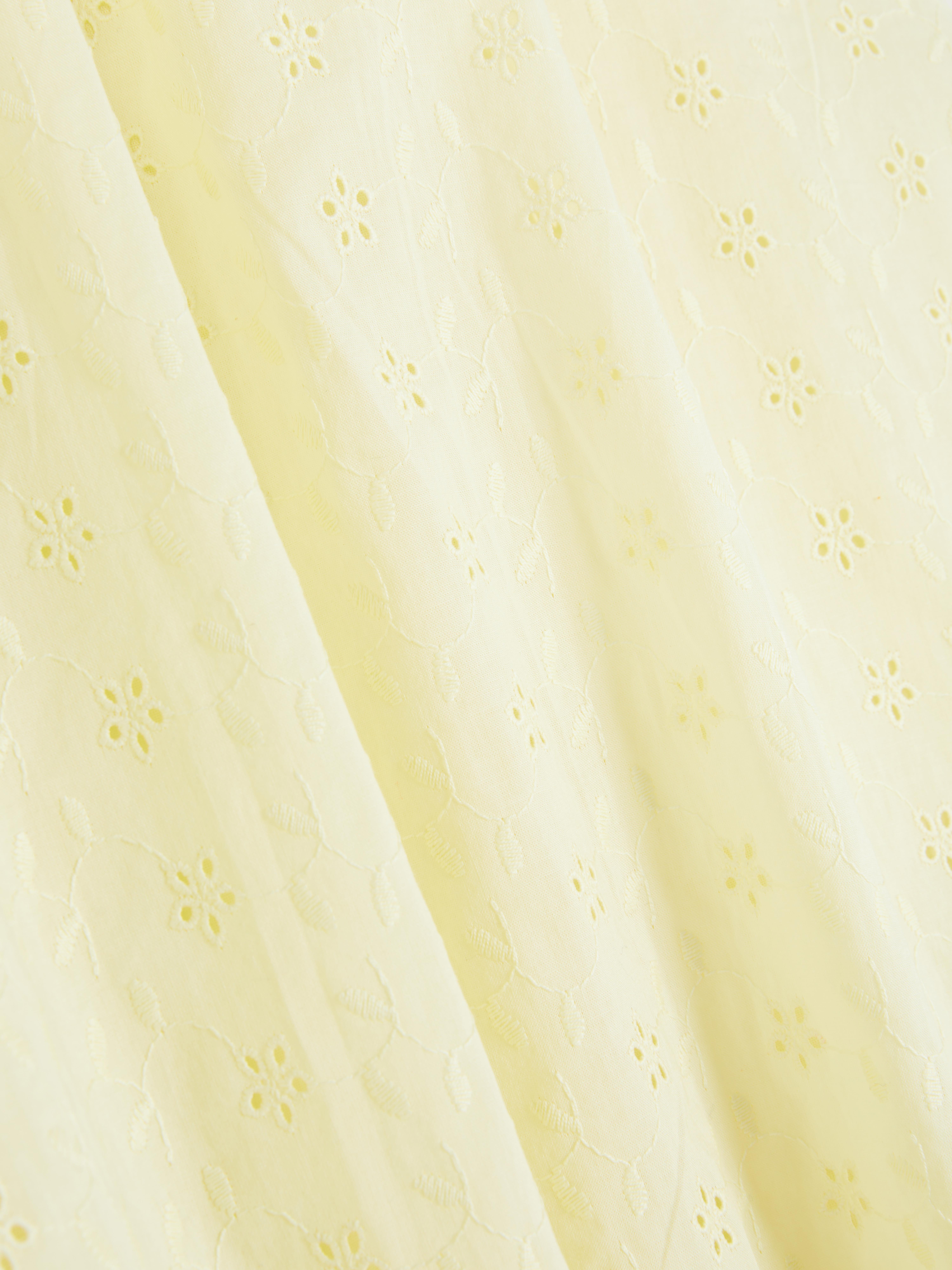 1,5-8 ani | Rochie cu tiv bufant și broderie englezească