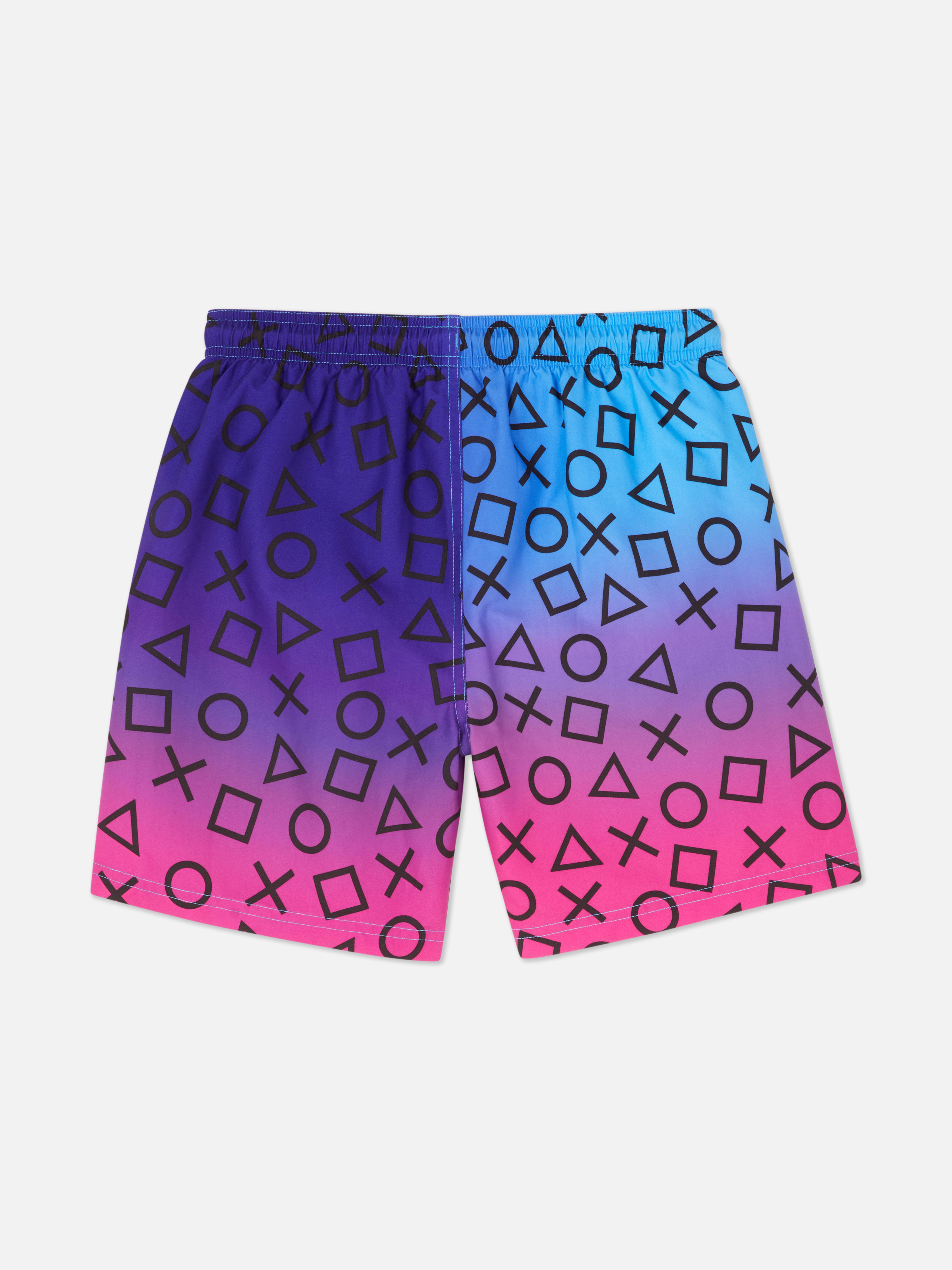 Boardshort met kleurverloop PlayStation