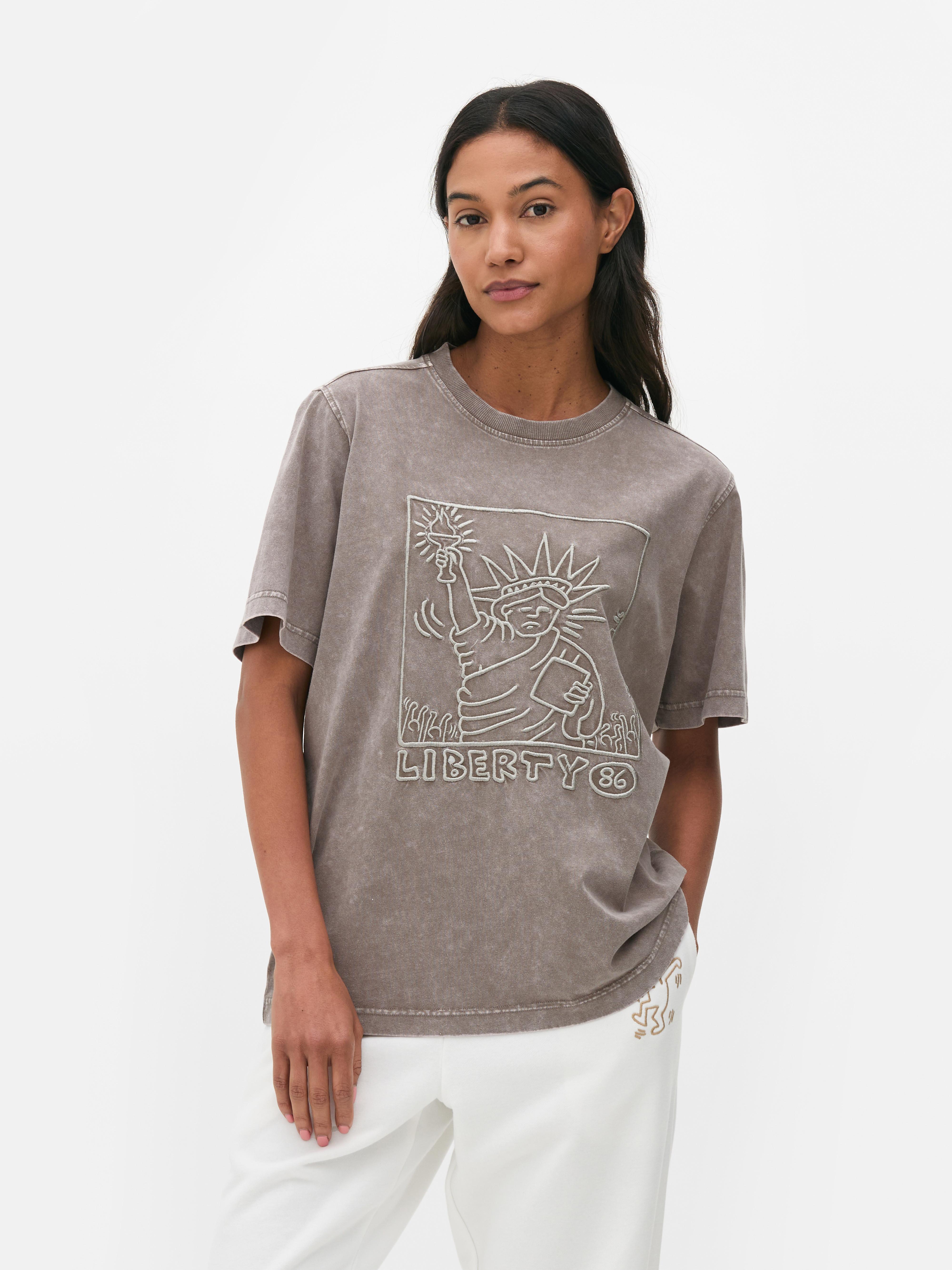 T-shirt graphique Keith Haring