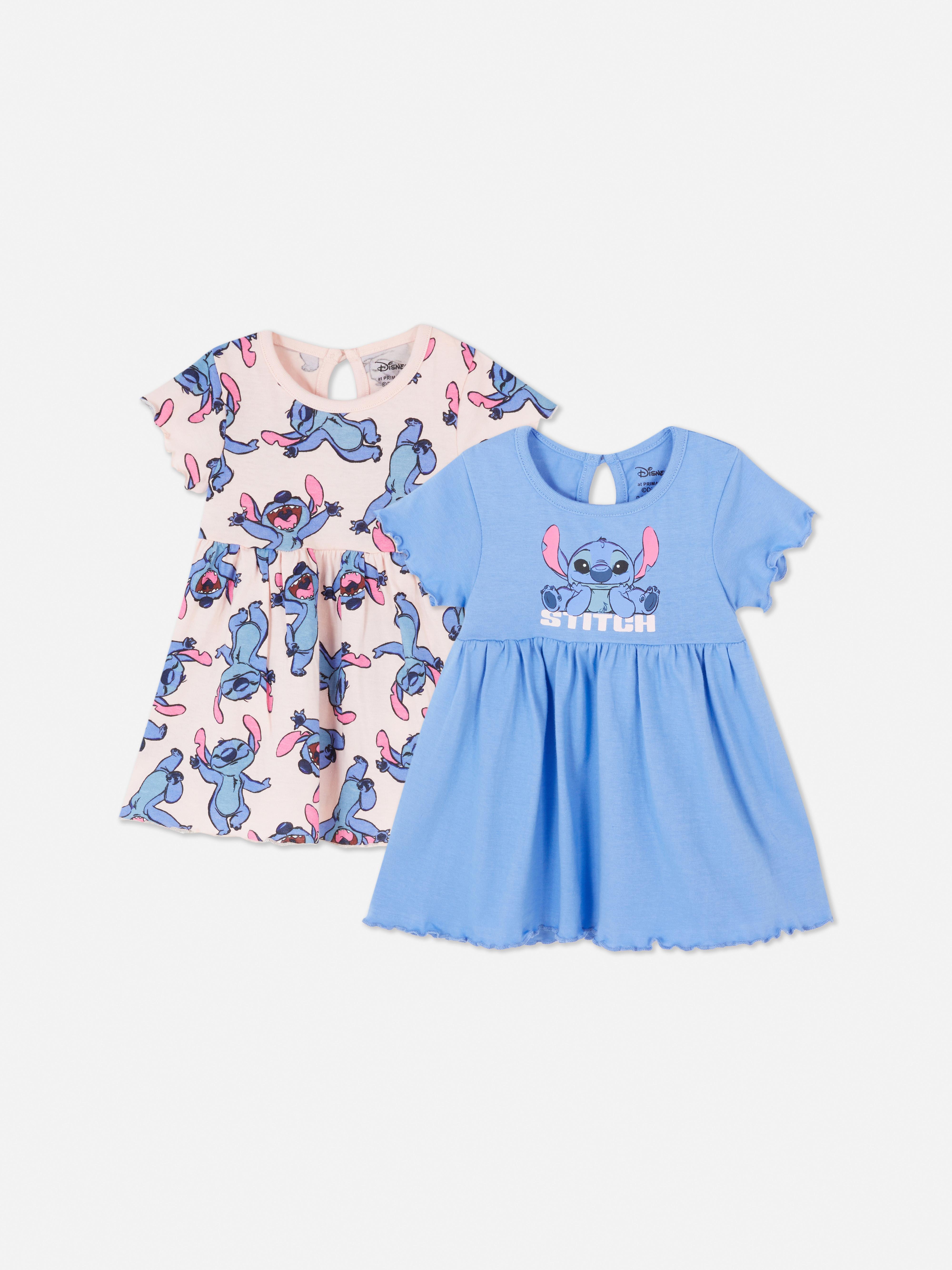 2 rochii cu imprimeu Stitch de la Disney