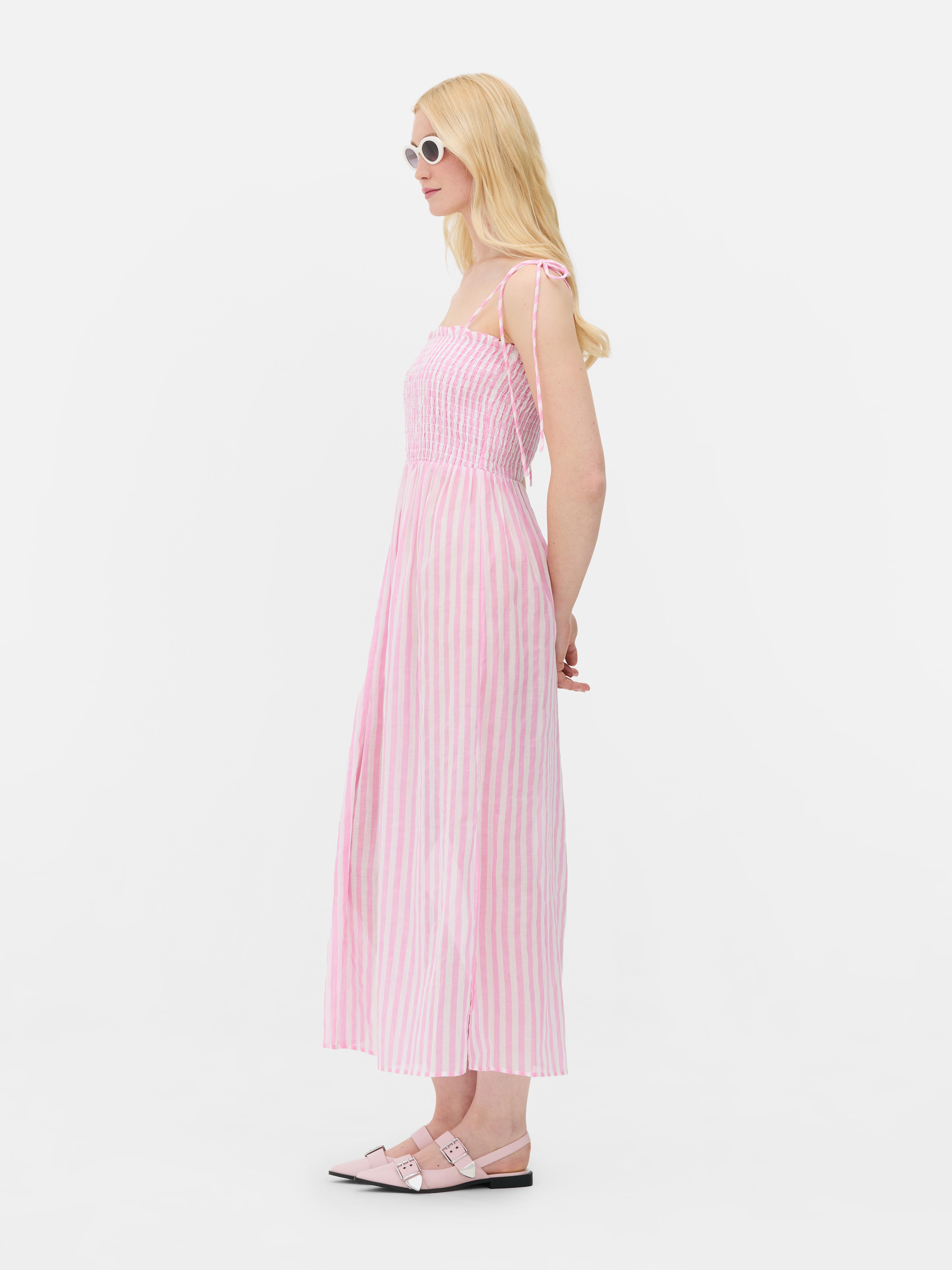 Gesmoktes Midikleid