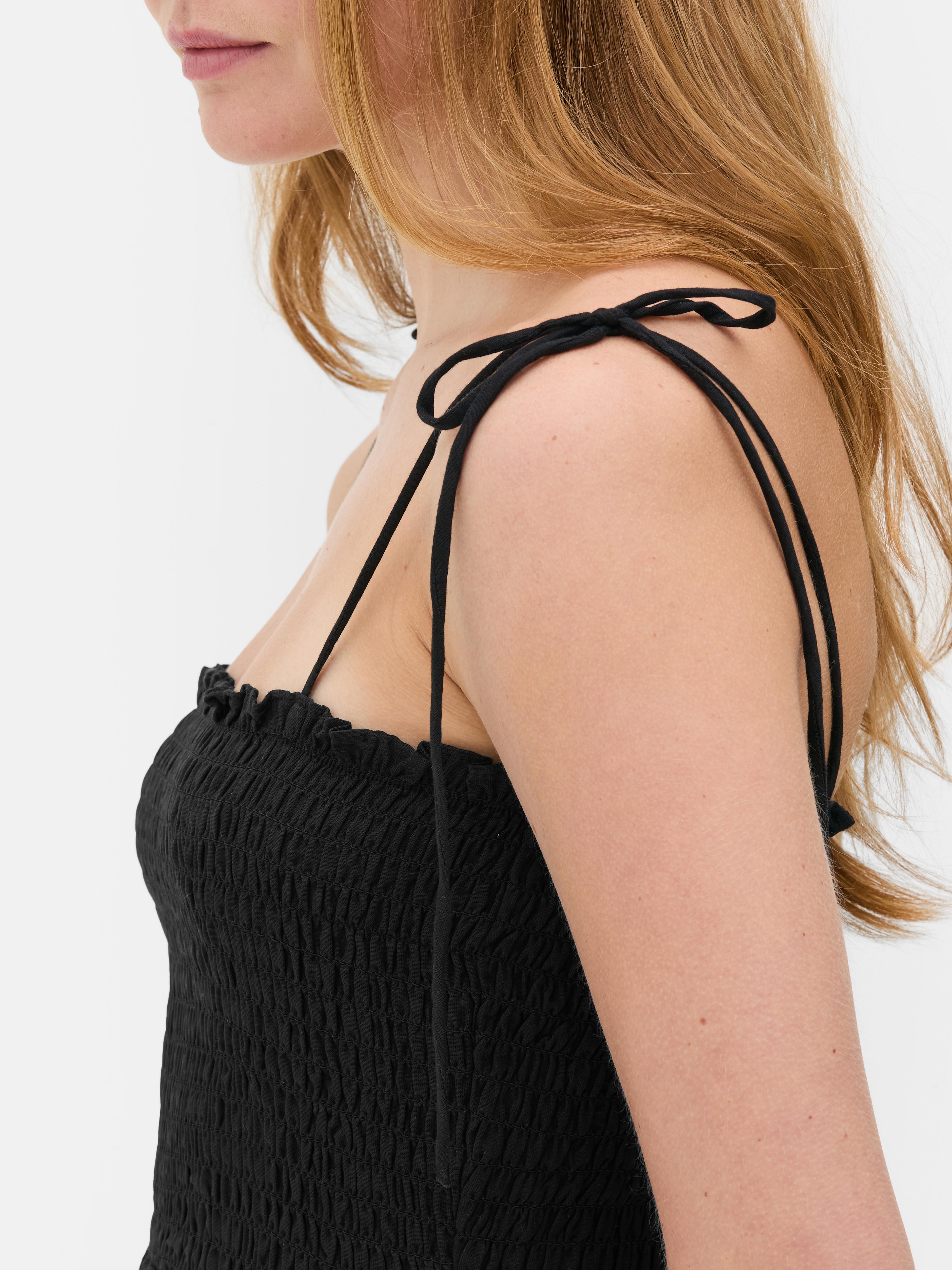 Gesmoktes Midikleid