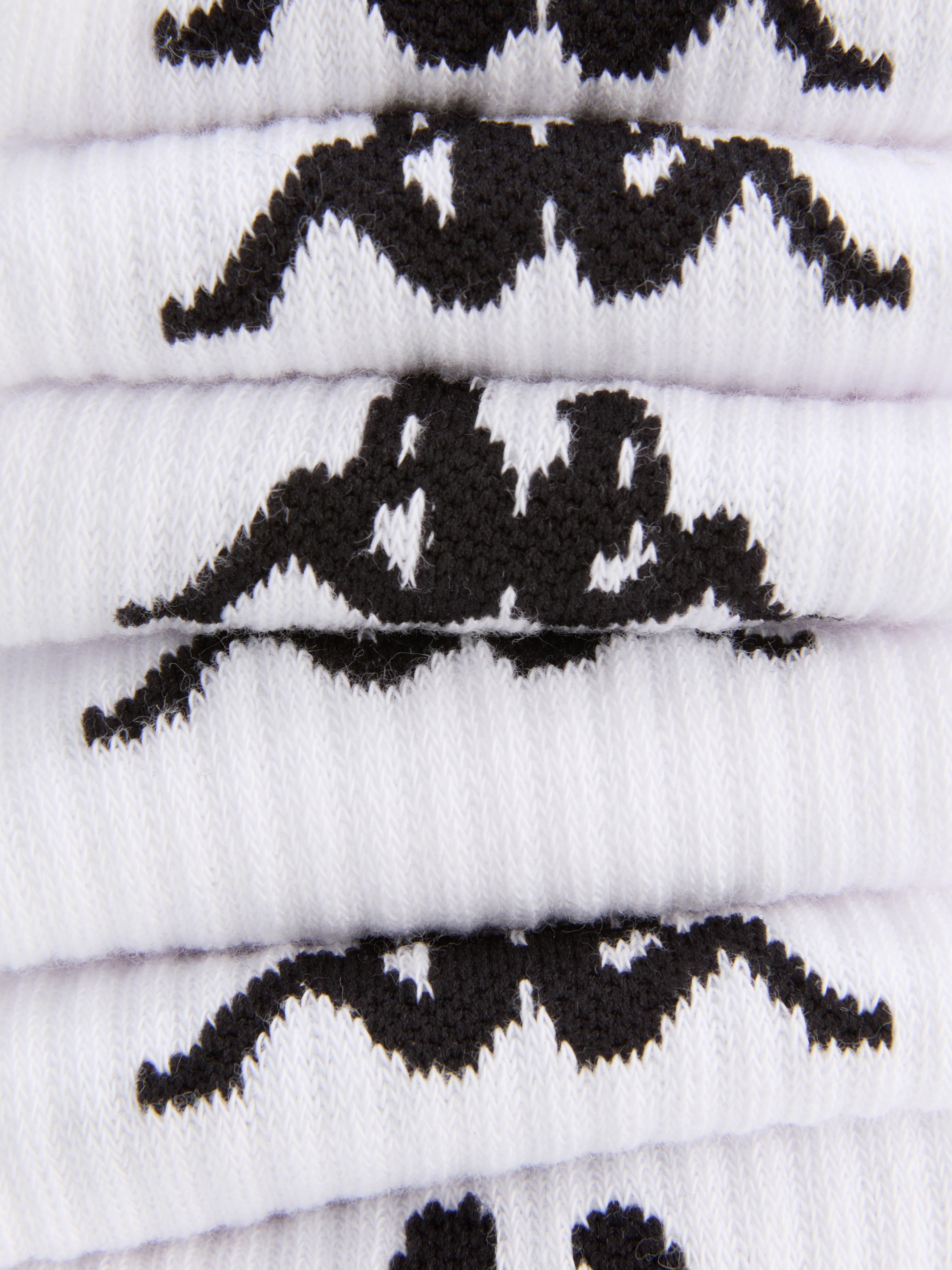 3pk Kappa Ribbed Crew Socks