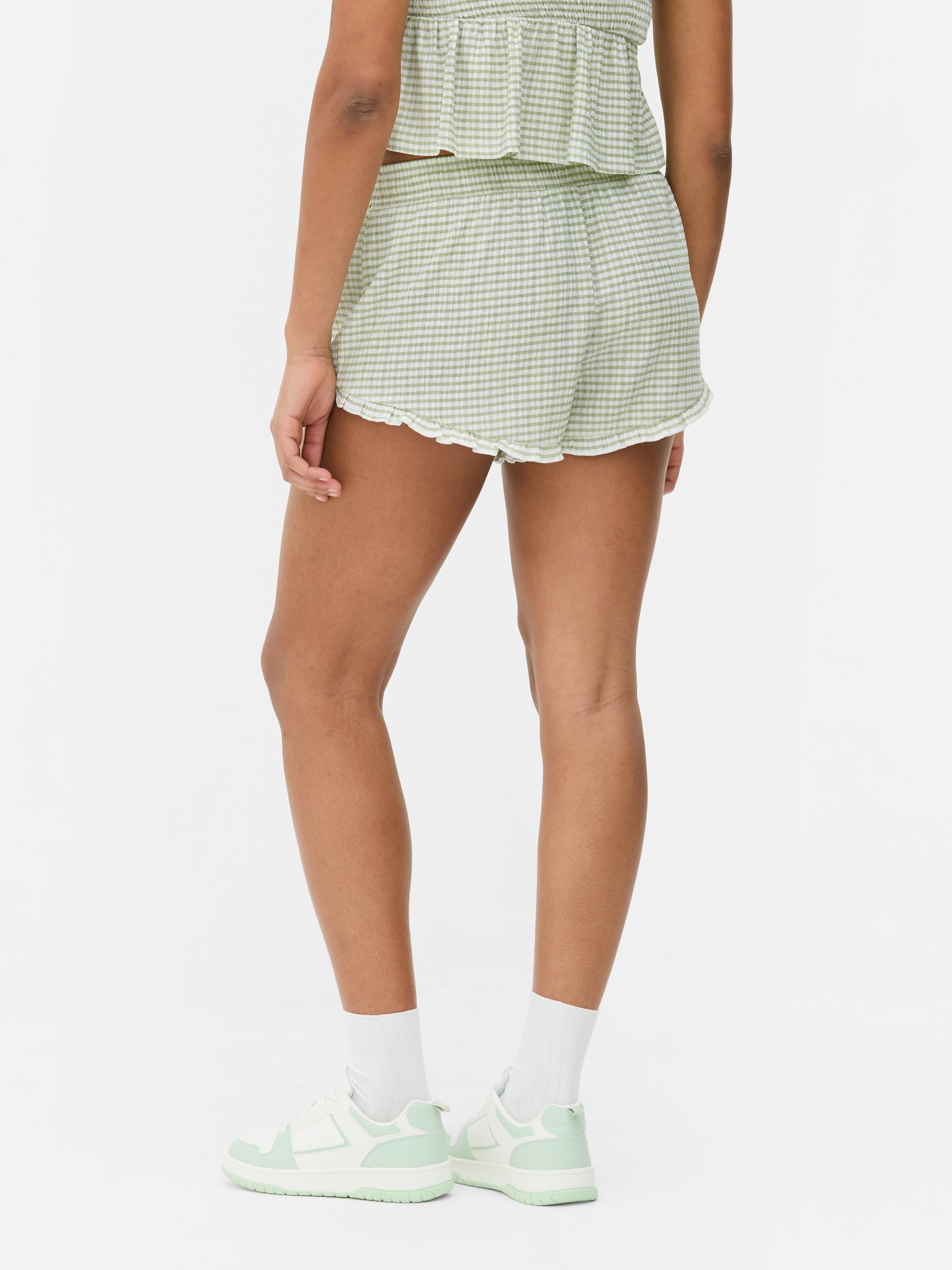 Gingham Shorts