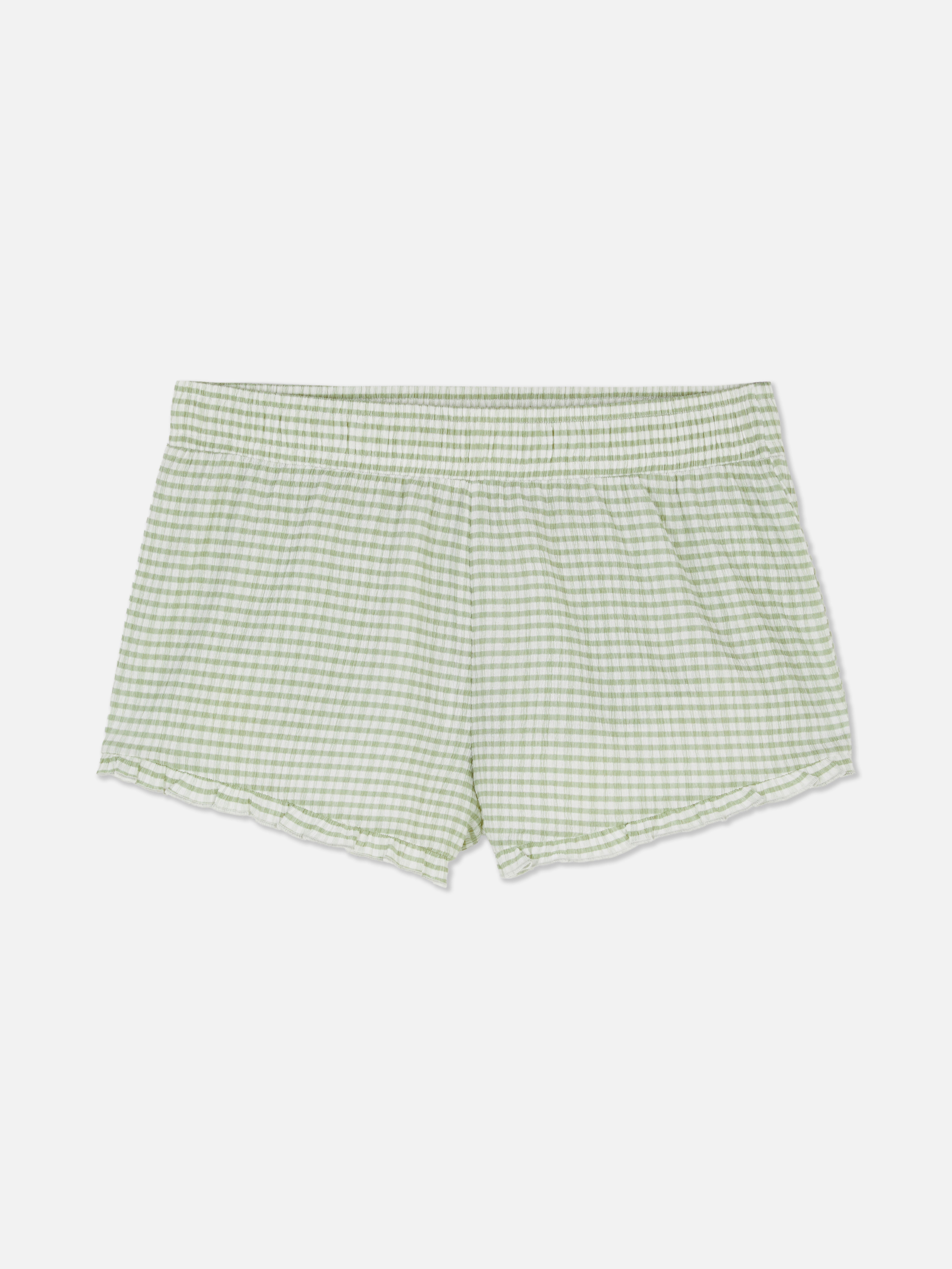 Gingham Shorts