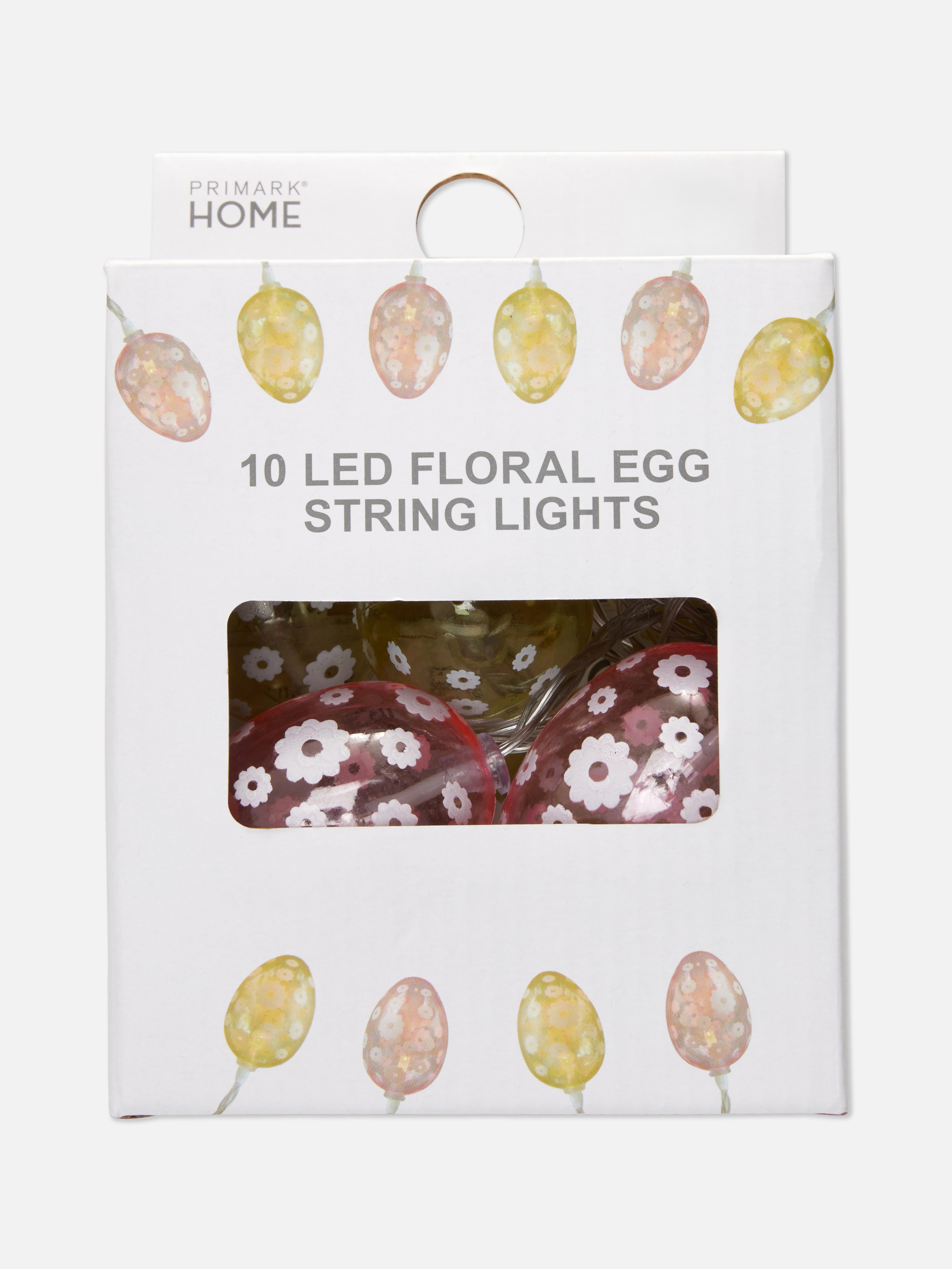 Guirlande Lumineuse Pâques - 20 LED Lapins Et Carottes - Piles